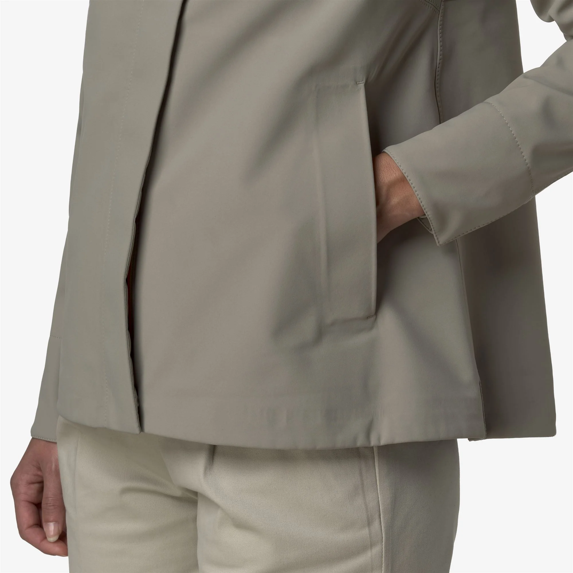 MADALINA BONDED - Jackets - Mid - Woman - GREEN OAK-BLUE DEPTH - Image 2