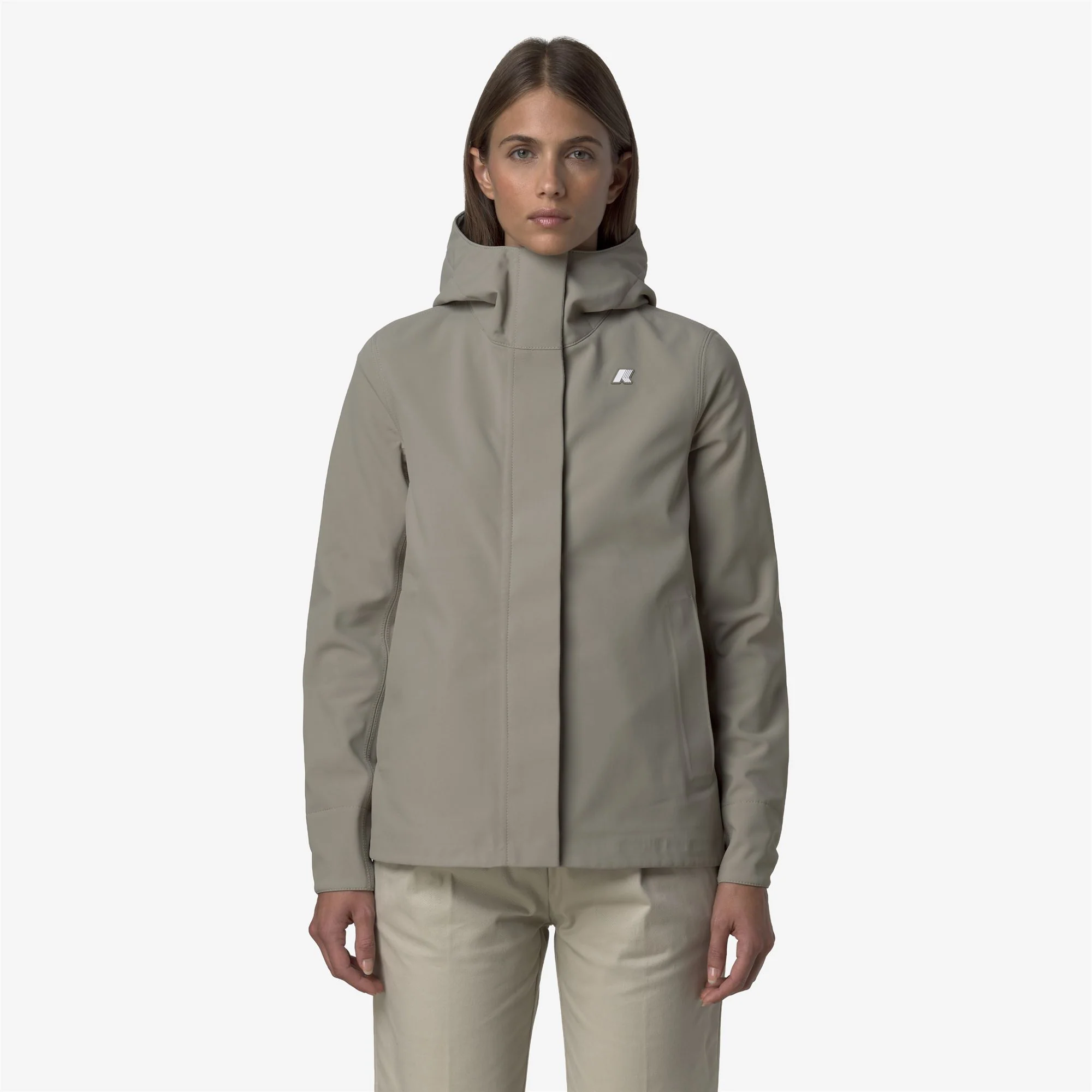 MADALINA BONDED - Jackets - Mid - Woman - GREEN OAK-BLUE DEPTH - Image 3