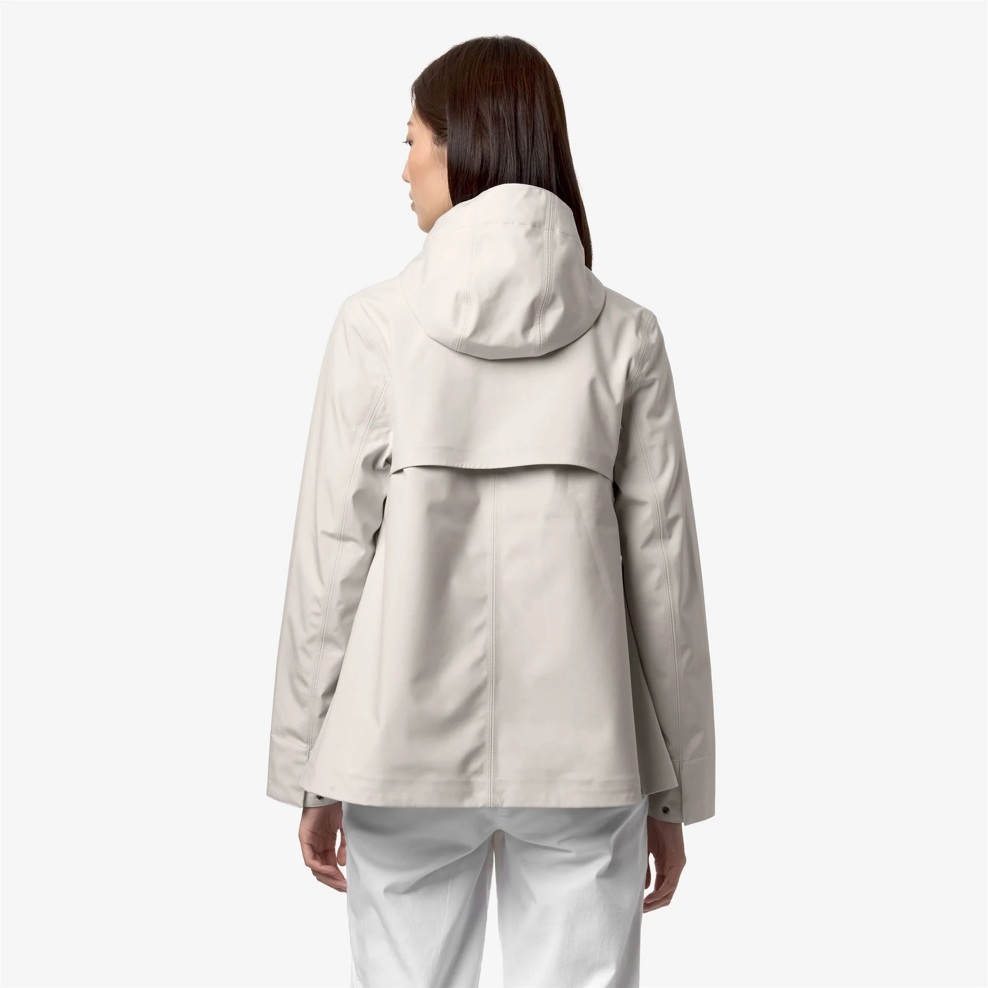 MADALINA BONDED JERSEY - Jackets - Mid - Woman - BEIGE LT - Image 5