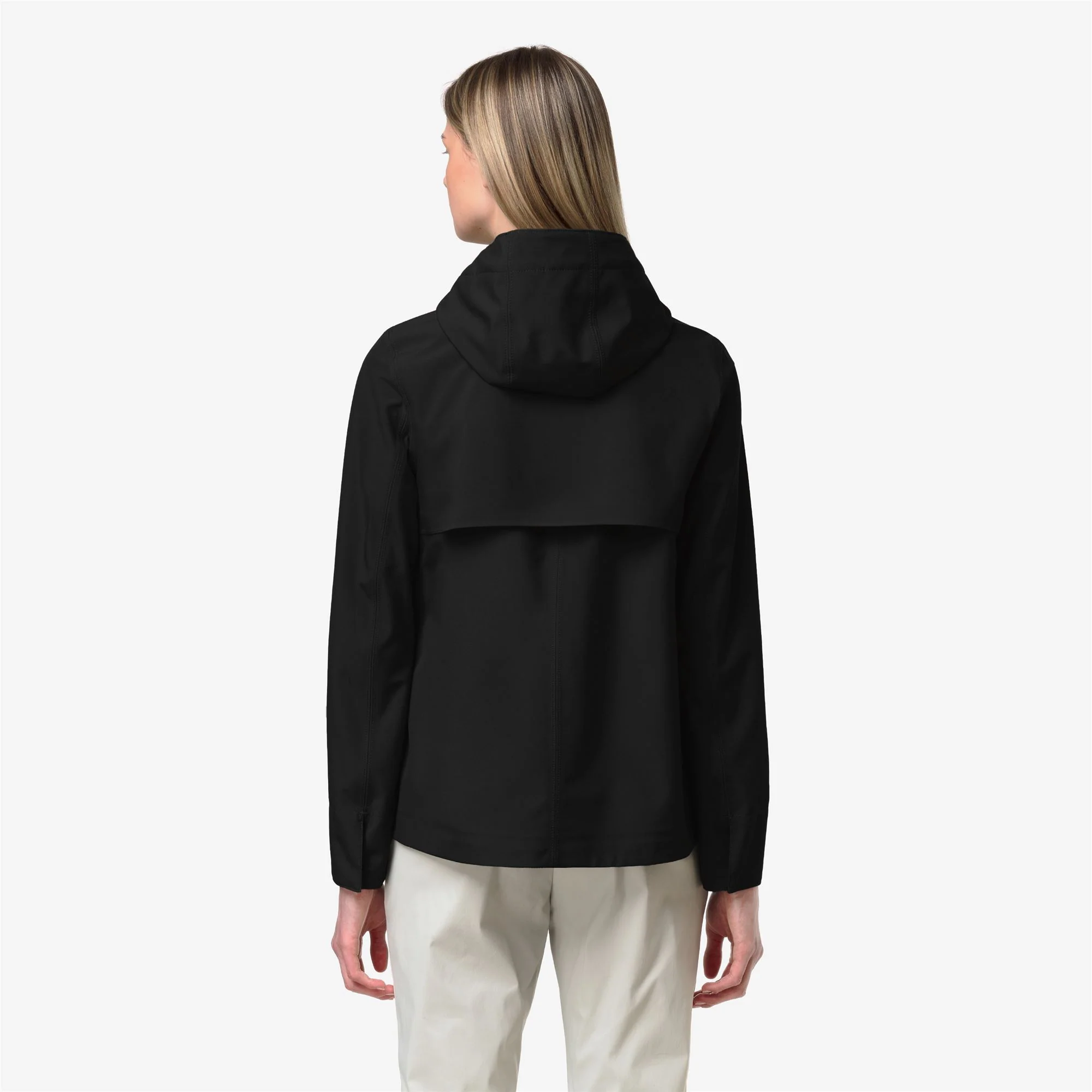 MADALINA BONDED JERSEY - Jackets - Mid - Woman - BLACK PURE - Image 5