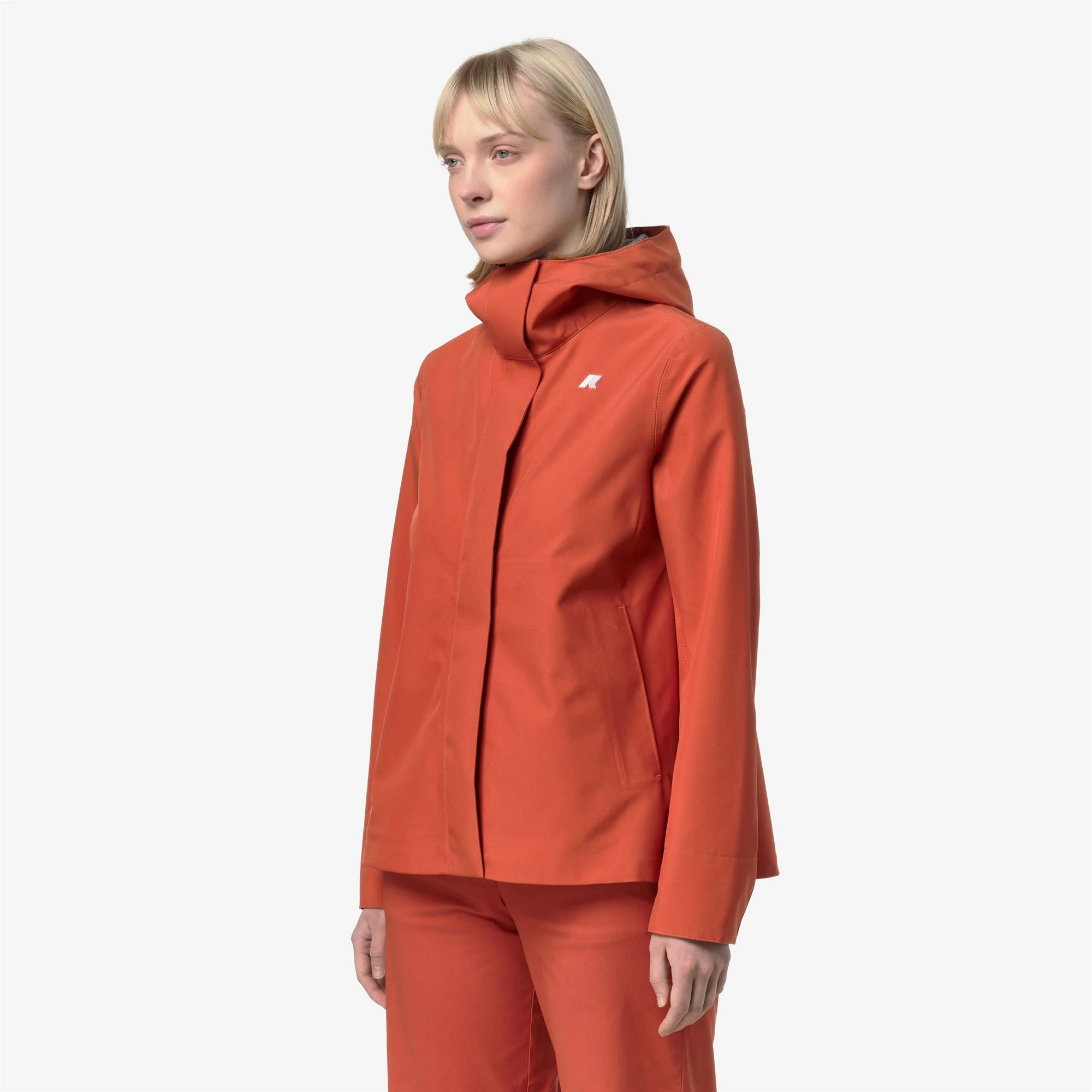 MADALINA BONDED JERSEY - Jackets - Mid - Woman - ORANGE BROWNISH - Image 4