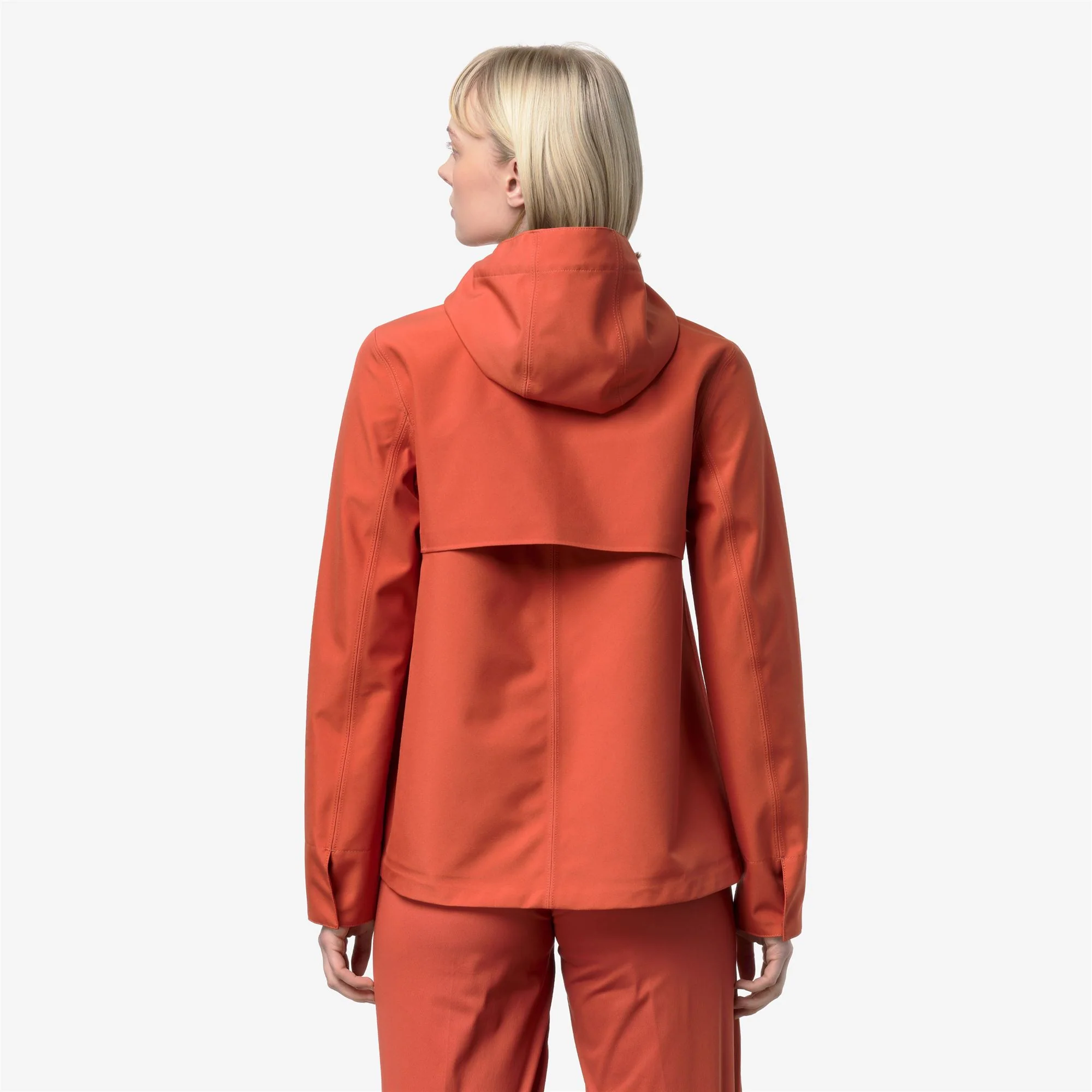 MADALINA BONDED JERSEY - Jackets - Mid - Woman - ORANGE BROWNISH - Image 5