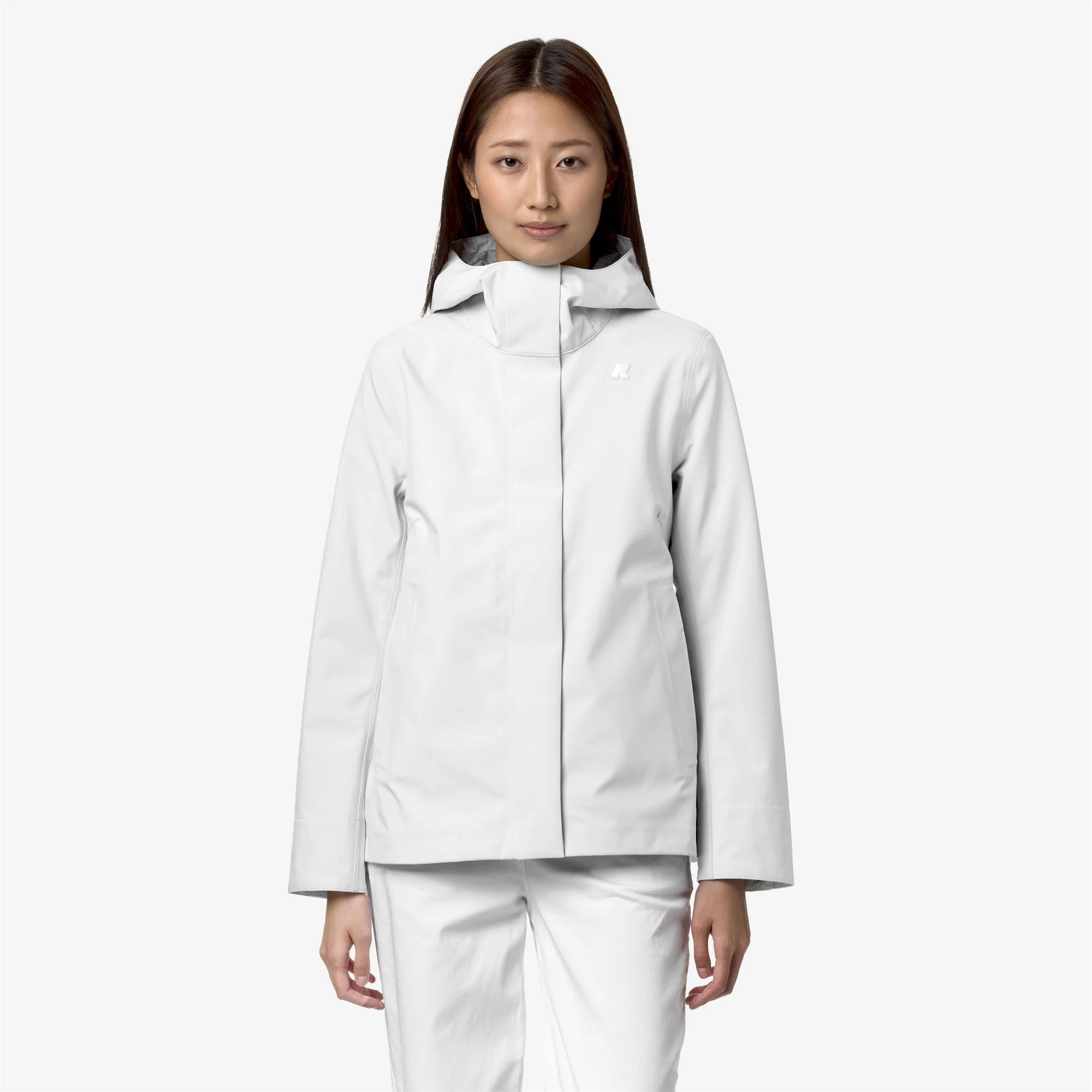 MADALINA BONDED JERSEY - Jackets - Mid - Woman - WHITE - Image 3