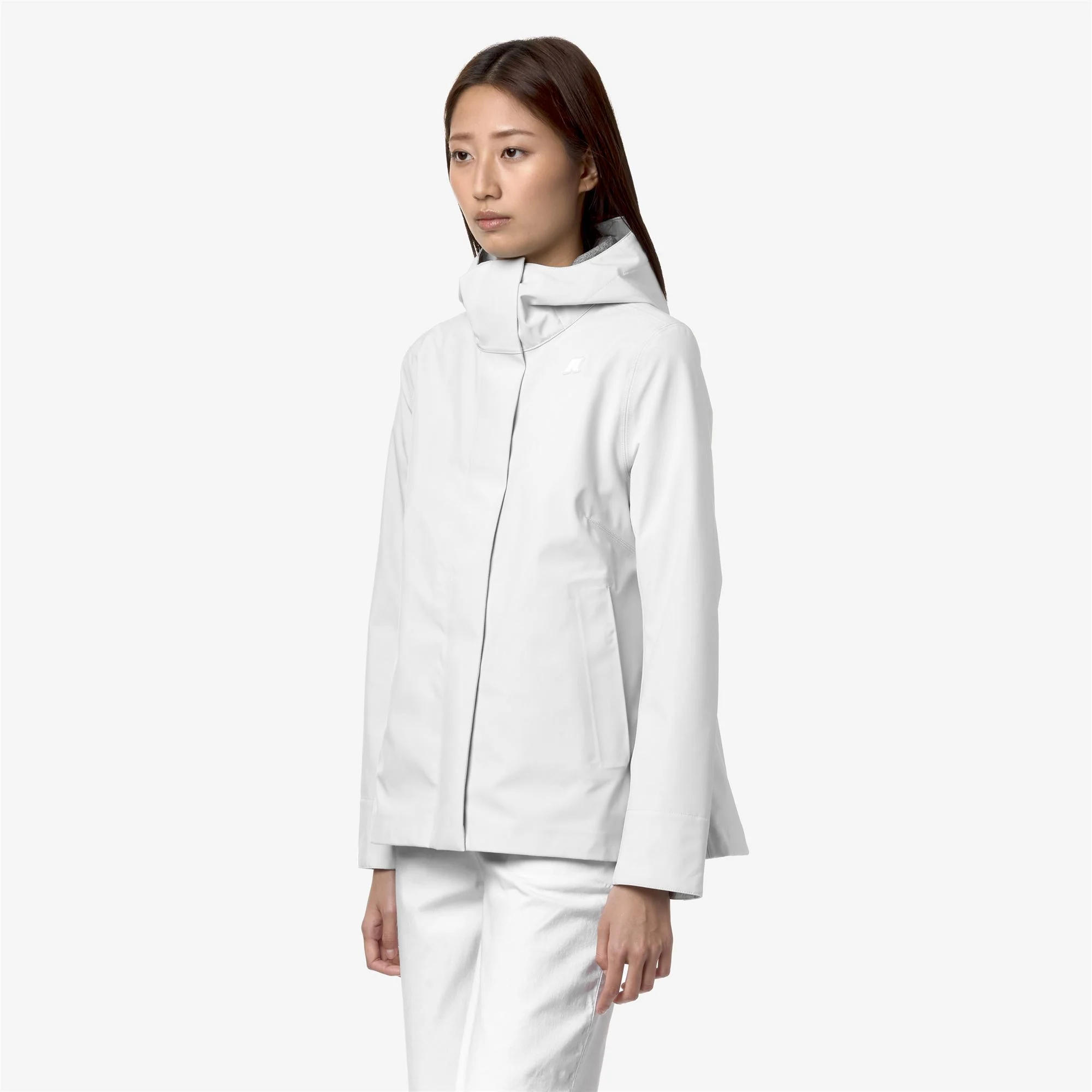 MADALINA BONDED JERSEY - Jackets - Mid - Woman - WHITE - Image 4