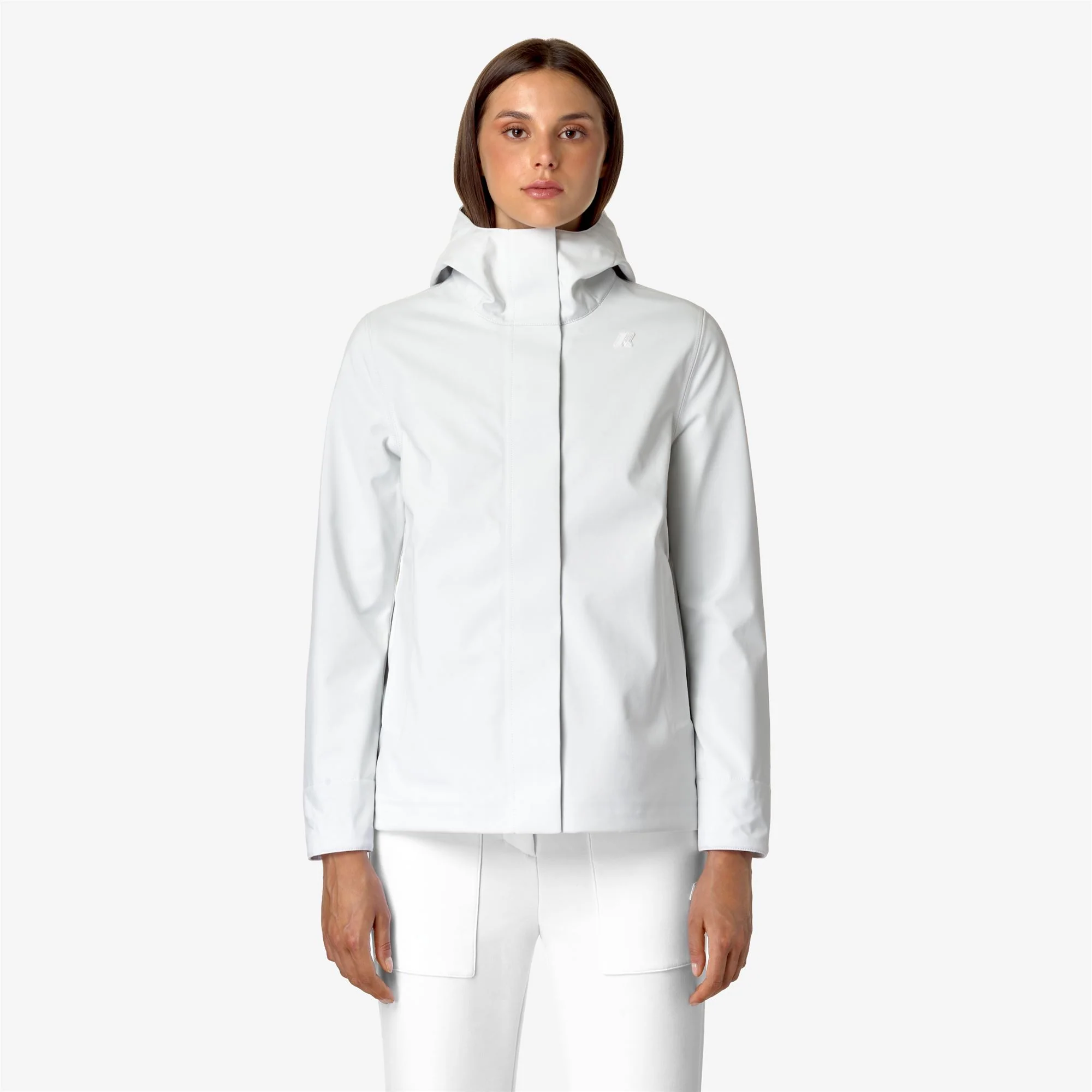 MADALINA BONDED - Jackets - Mid - Woman - WHITE G-BLUE D - Image 3