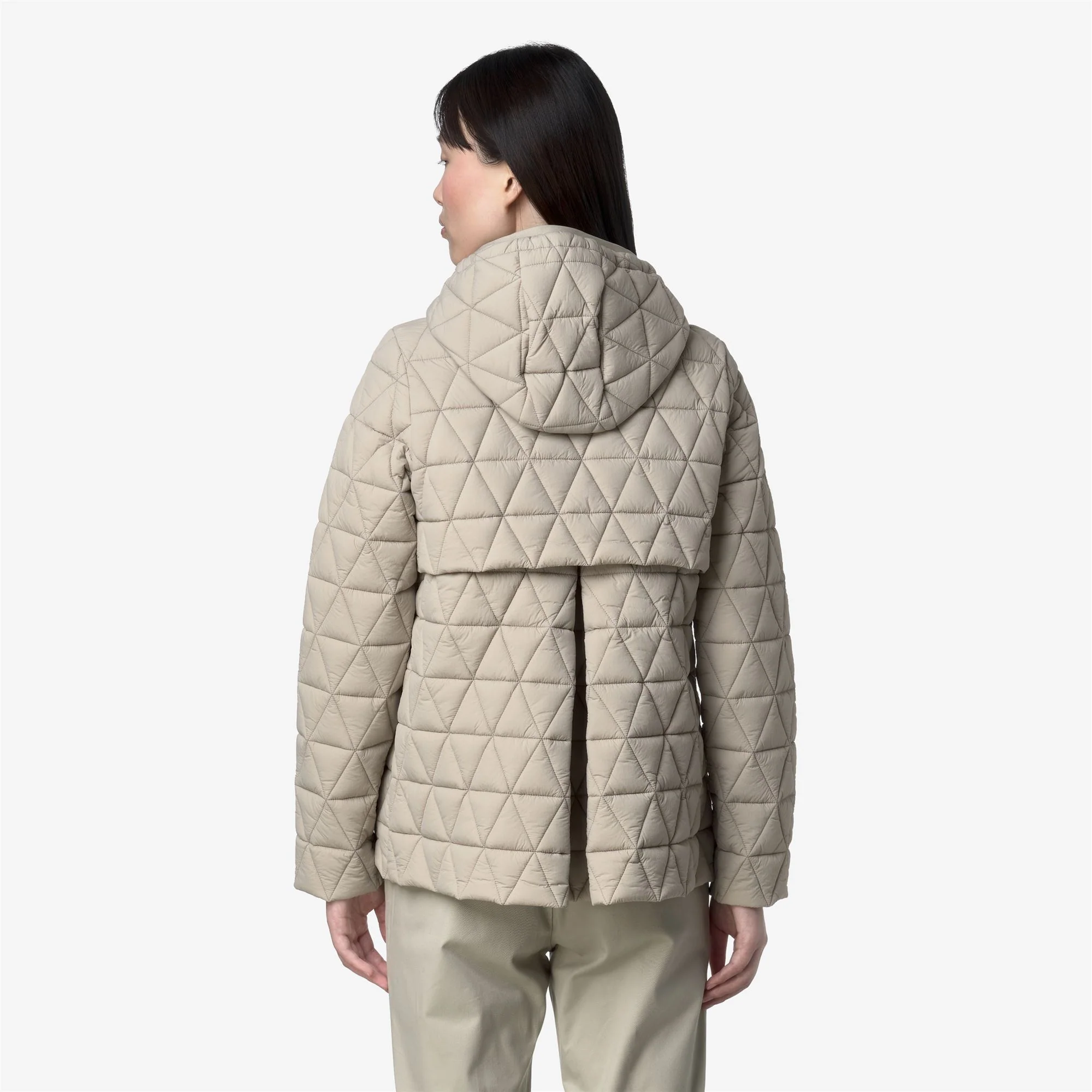 MADLAINE DIAMOND QUILTED WARM - Jackets - Short - Woman - BEIGE CASHMERE - Image 5