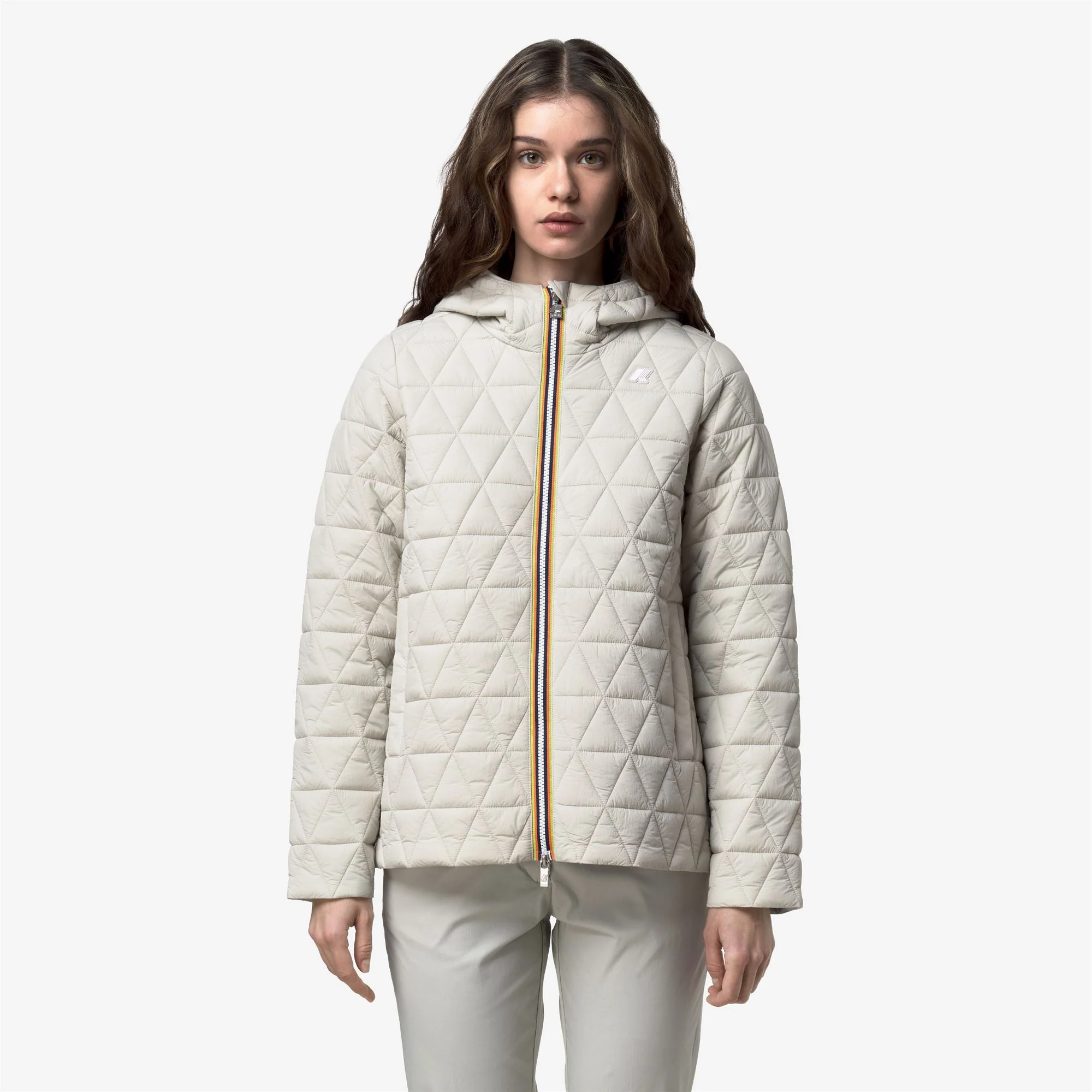 MADLAINE DIAMOND QUILTED WARM - Jackets - Short - Woman - BEIGE LT - Image 3