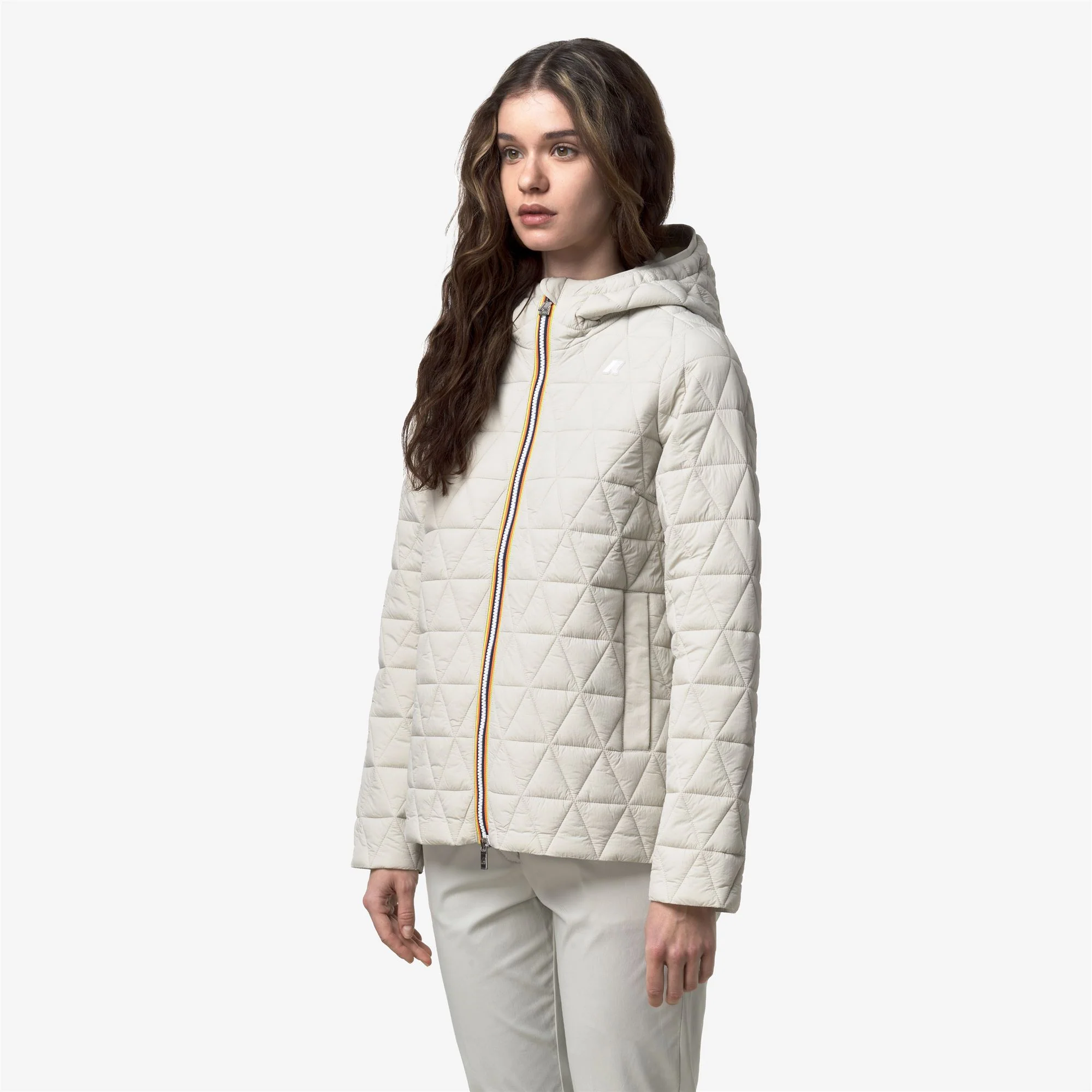MADLAINE DIAMOND QUILTED WARM - Jackets - Short - Woman - BEIGE LT - Image 4