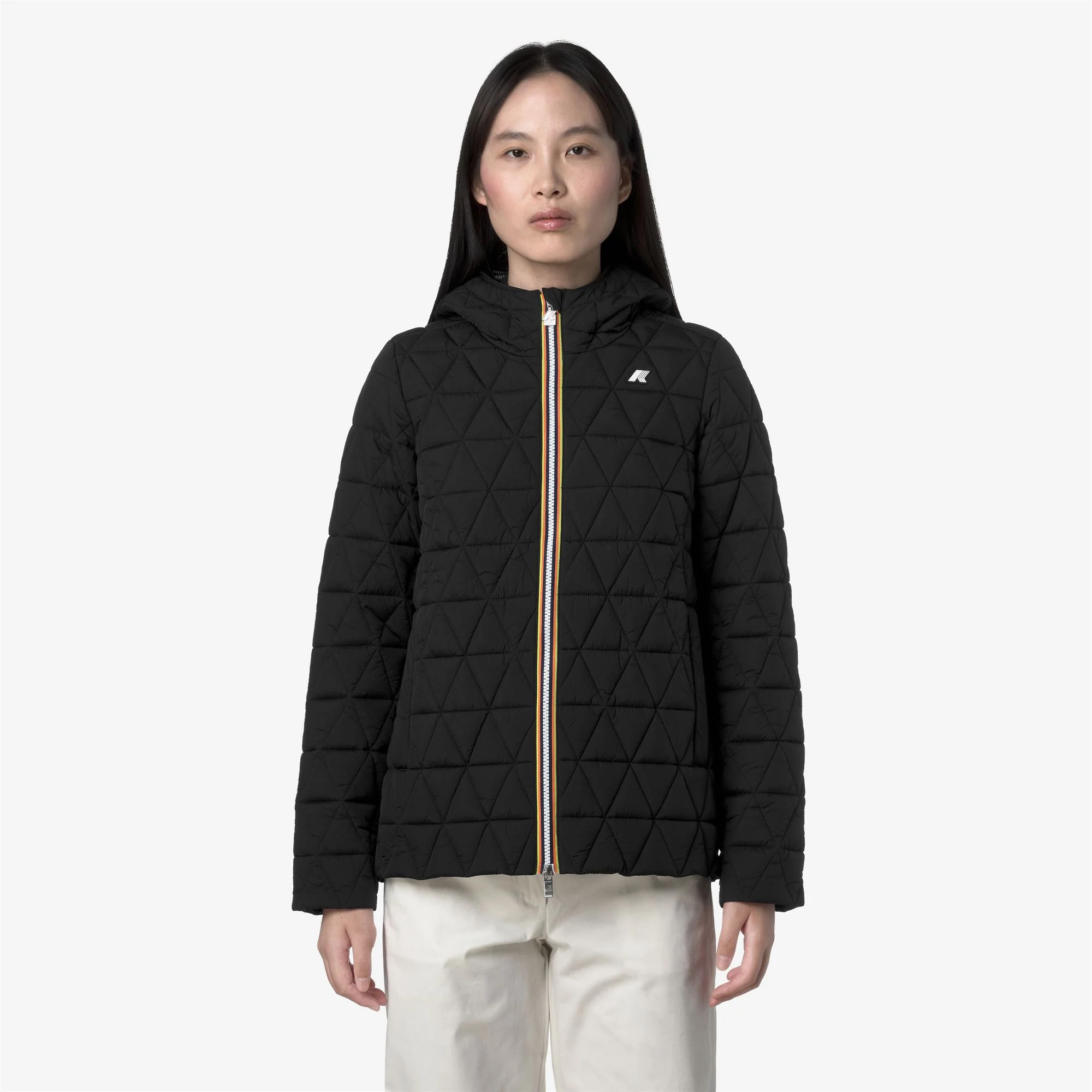 MADLAINE DIAMOND QUILTED WARM - Jackets - Short - Woman - BLACK PURE - Image 3