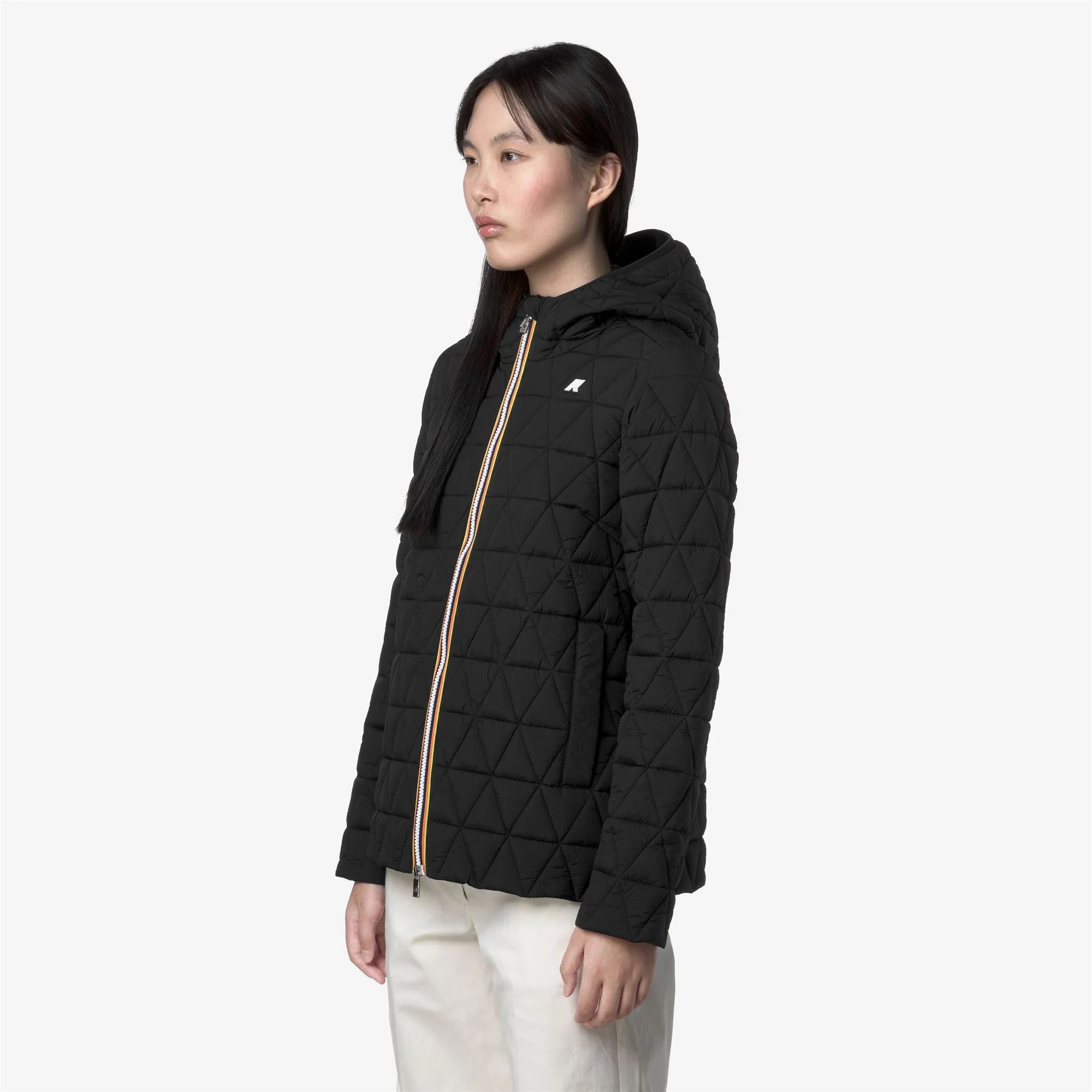 MADLAINE DIAMOND QUILTED WARM - Jackets - Short - Woman - BLACK PURE - Image 4