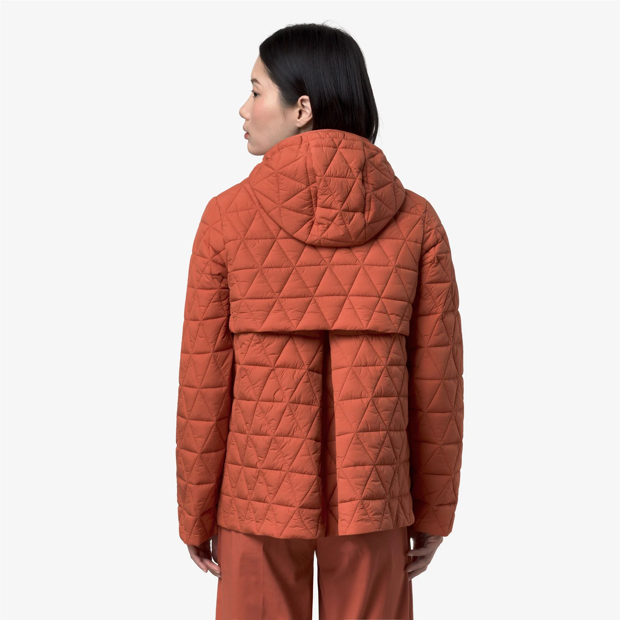 MADLAINE DIAMOND QUILTED WARM - Jackets - Short - Woman - ORANGE BROWNISH - Image 5