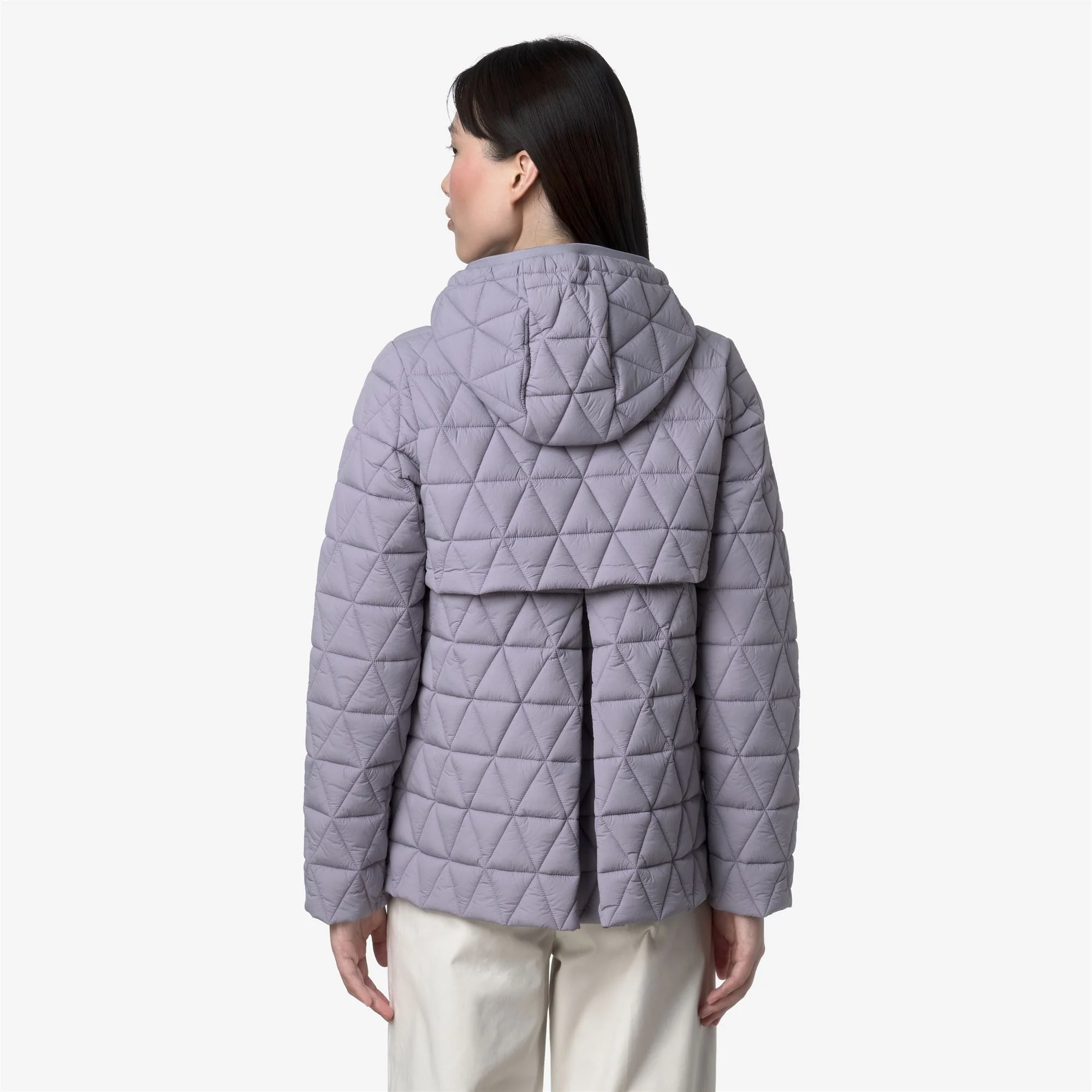 MADLAINE DIAMOND QUILTED WARM - Jackets - Short - Woman - VIOLET LAVENDER - Image 5