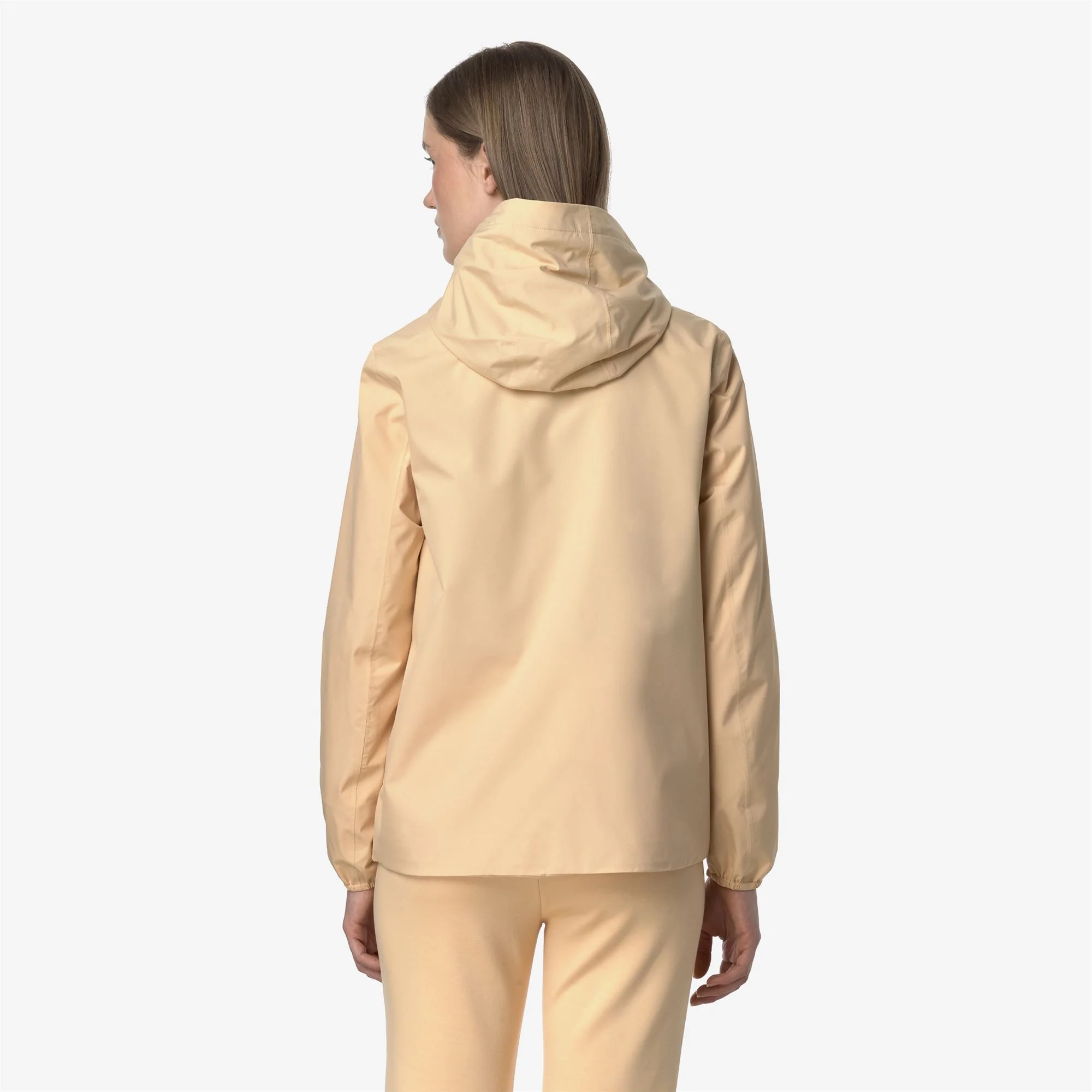 MARGUERITE STRETCH POLY JERSEY - Jackets - Mid - Woman - BEIGE SHEEPSKIN - Image 5