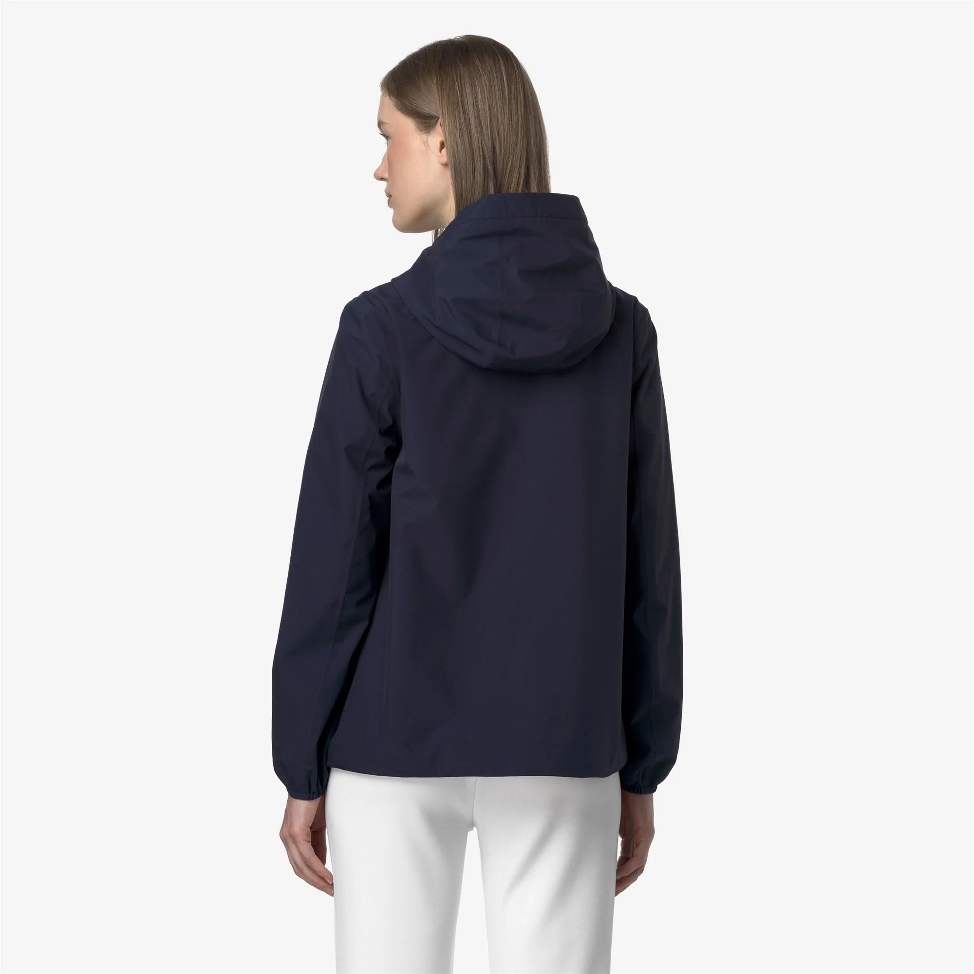 MARGUERITE STRETCH POLY JERSEY - Jackets - Mid - Woman - BLUE DEPTH - Image 5