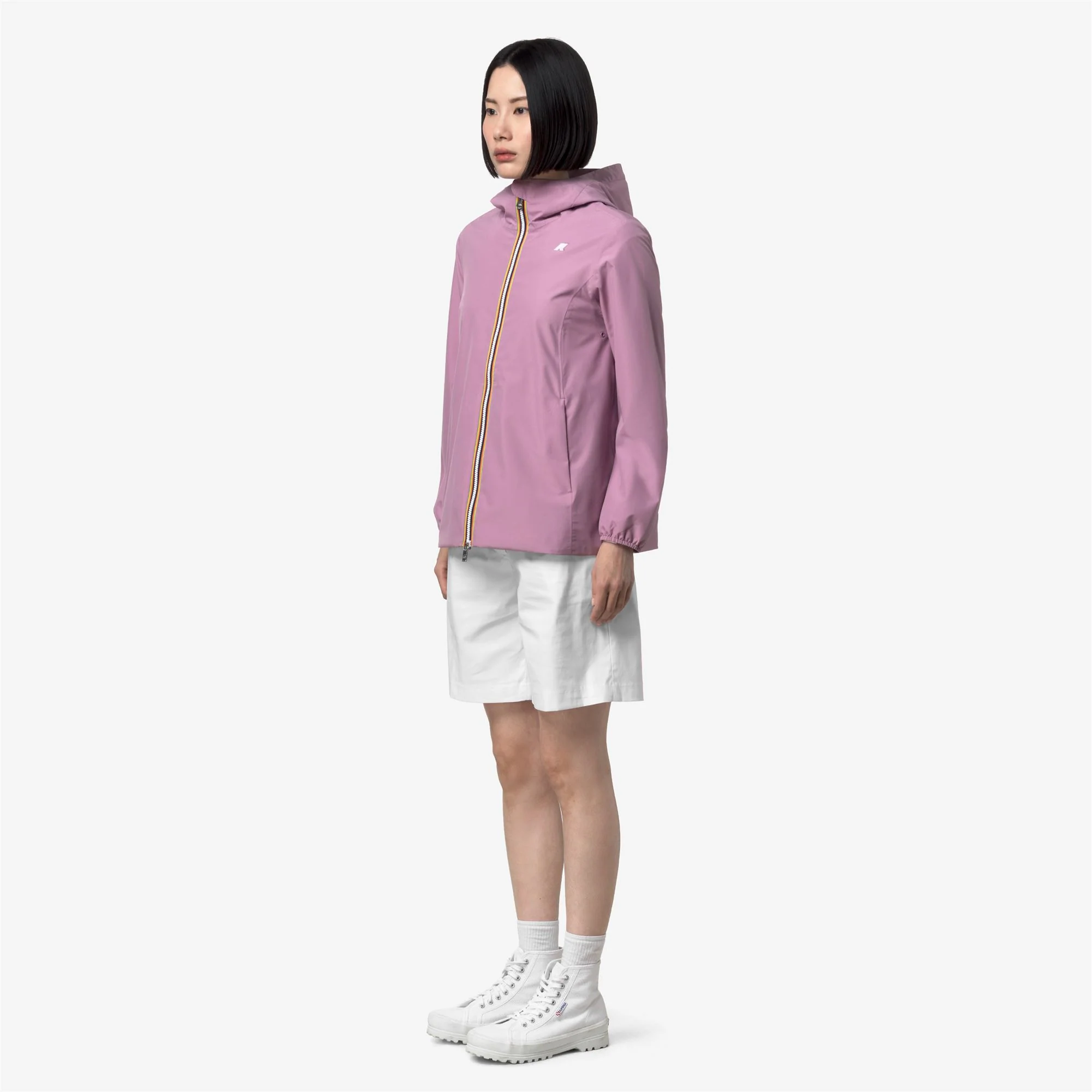MARGUERITE STRETCH POLY JERSEY - Jackets - Mid - Woman - VIOLET GLICINE - Image 4