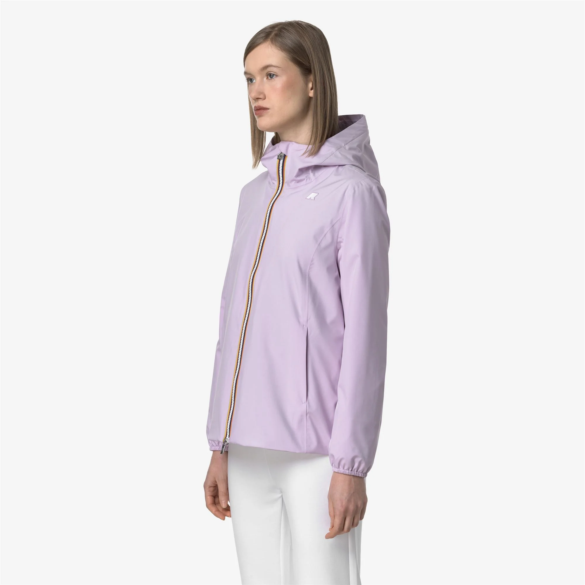 MARGUERITE STRETCH POLY JERSEY - Jackets - Mid - Woman - VIOLET LT LILAC - Image 4