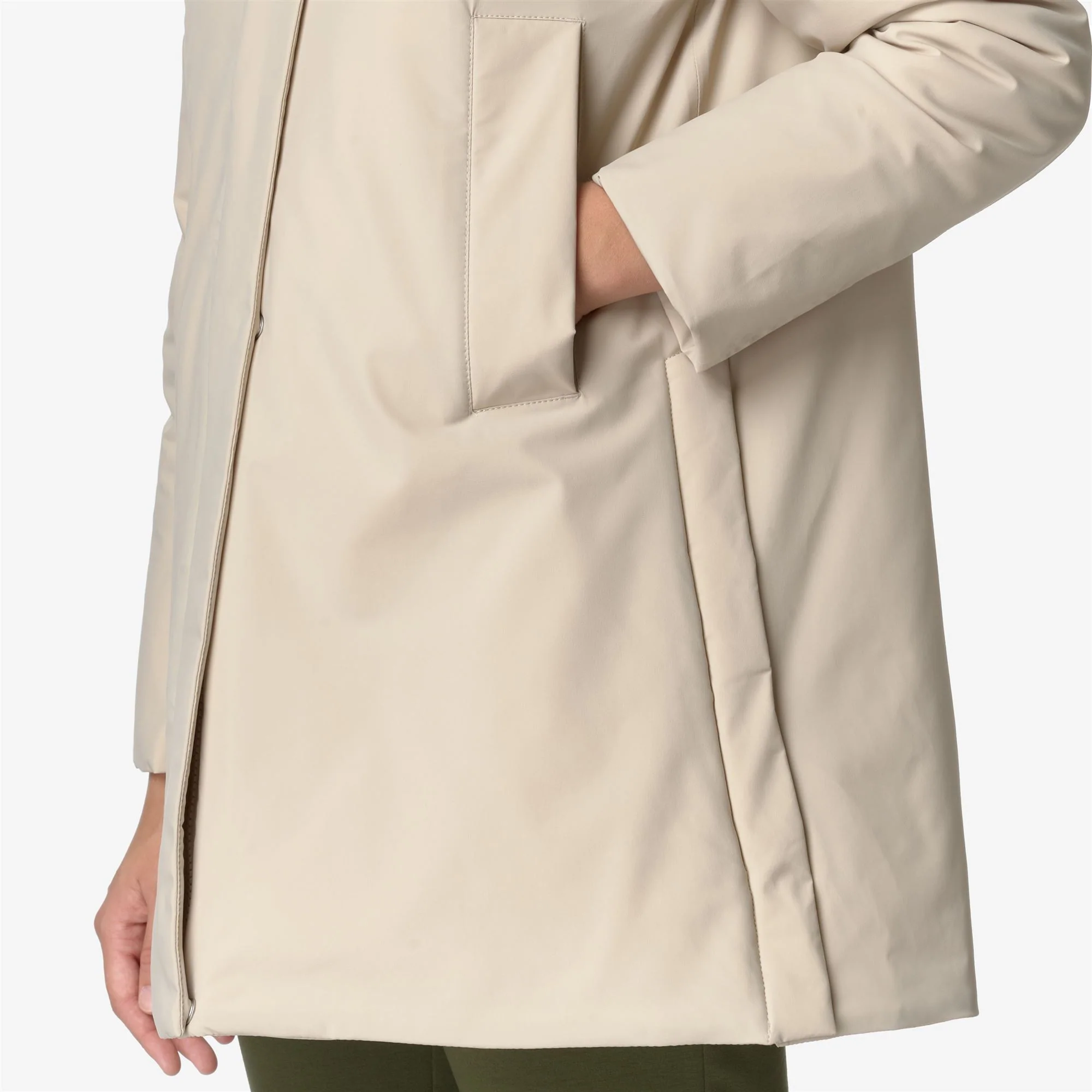 MARLA ST WARM - Jackets - Mid - Woman - BEIGE GREY - Image 2