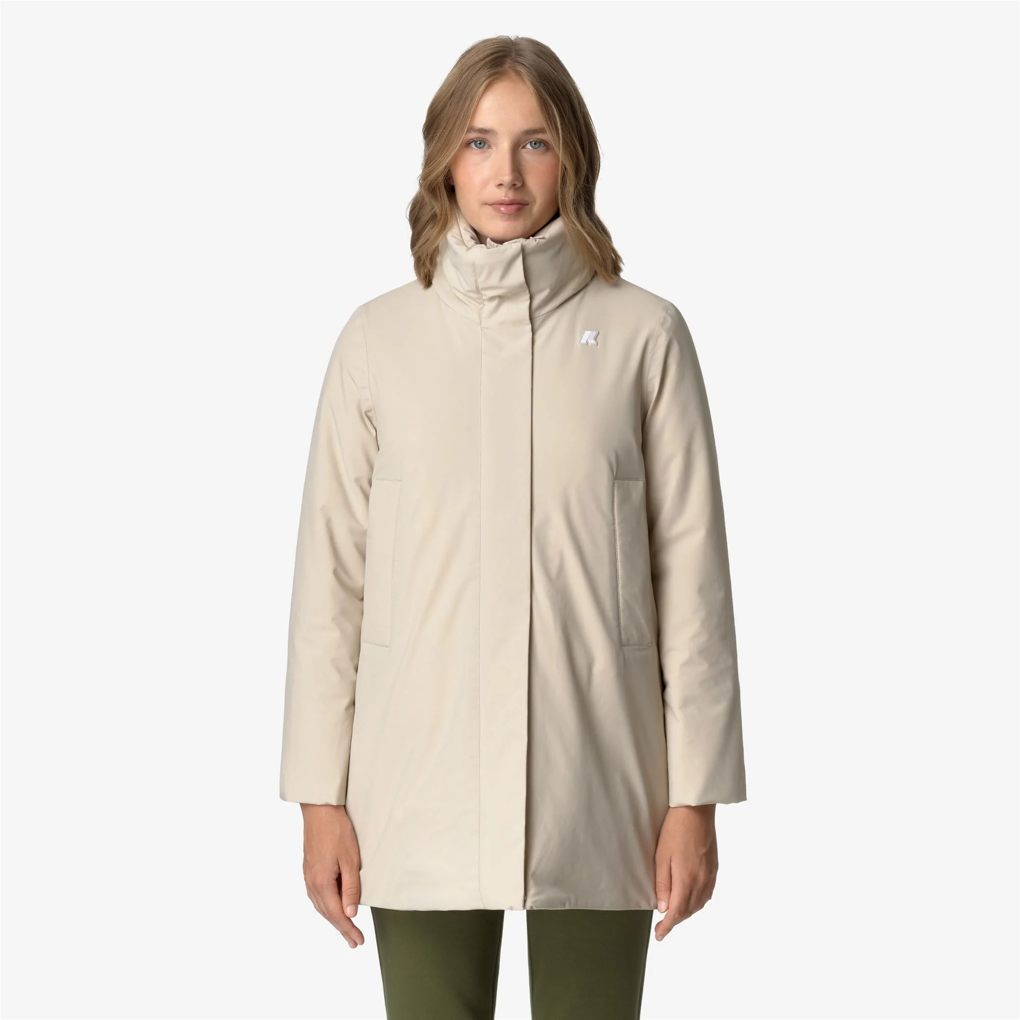 MARLA ST WARM - Jackets - Mid - Woman - BEIGE GREY - Image 3