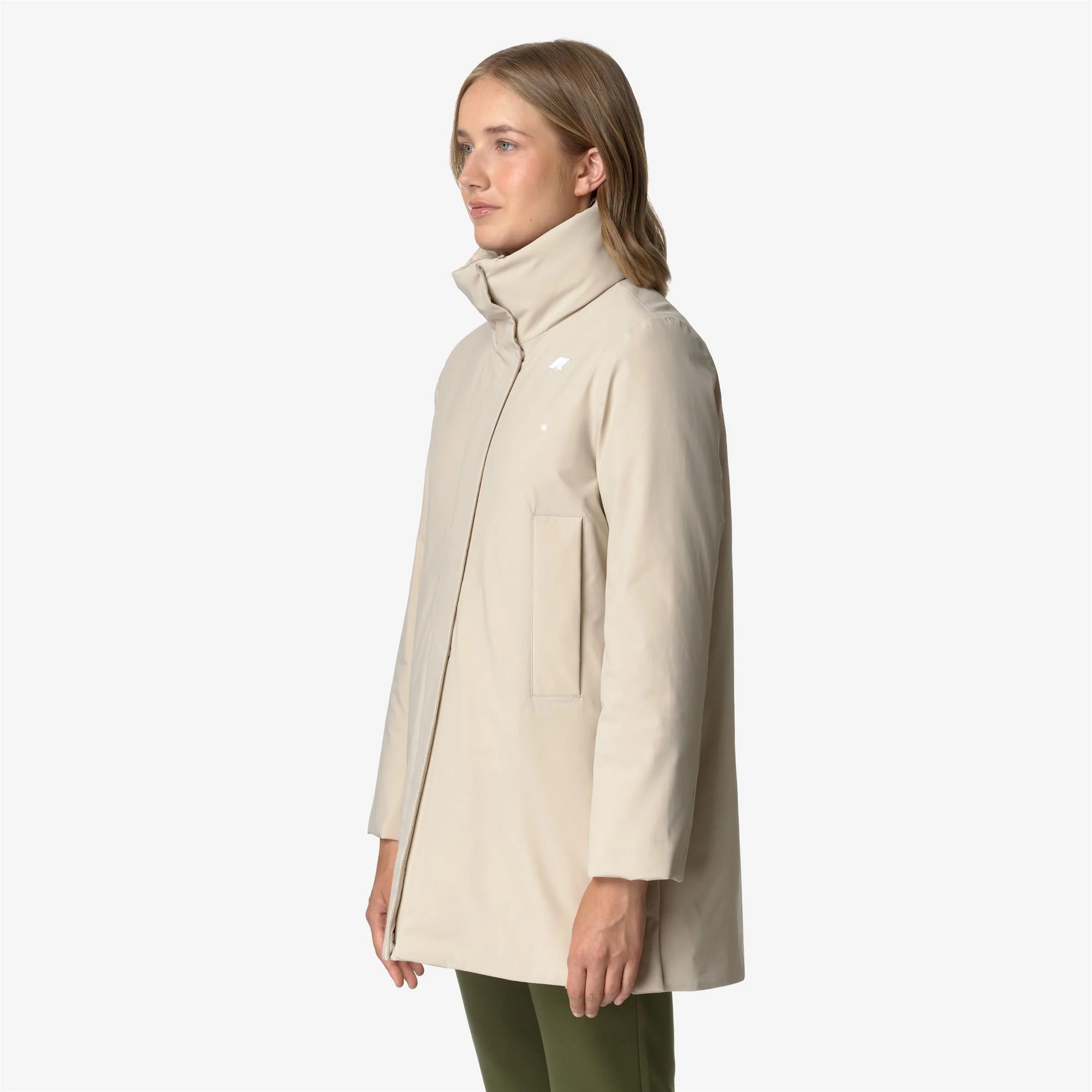 MARLA ST WARM - Jackets - Mid - Woman - BEIGE GREY - Image 4