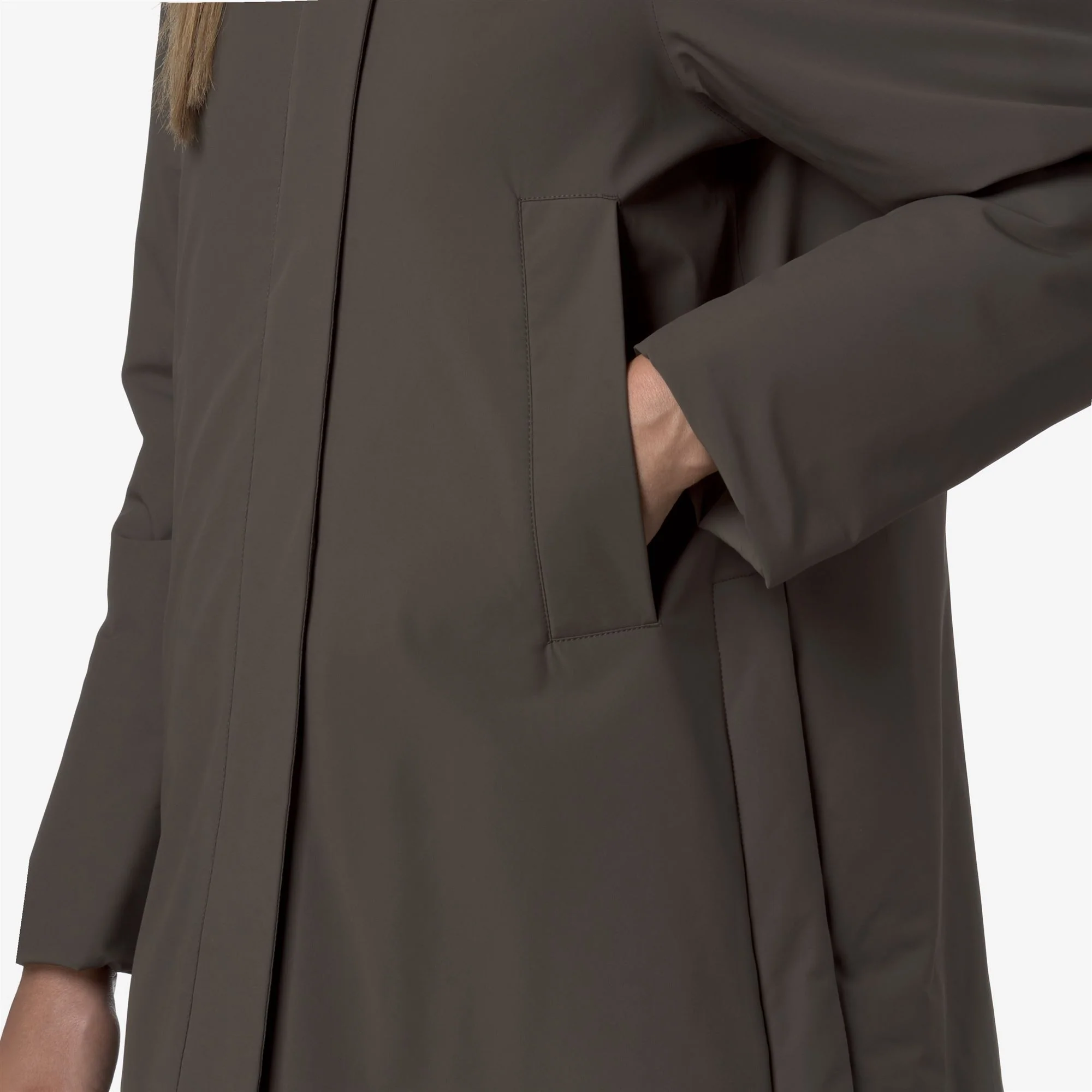 MARLA ST WARM - Jackets - Mid - Woman - BLACK OLIVE - Image 2