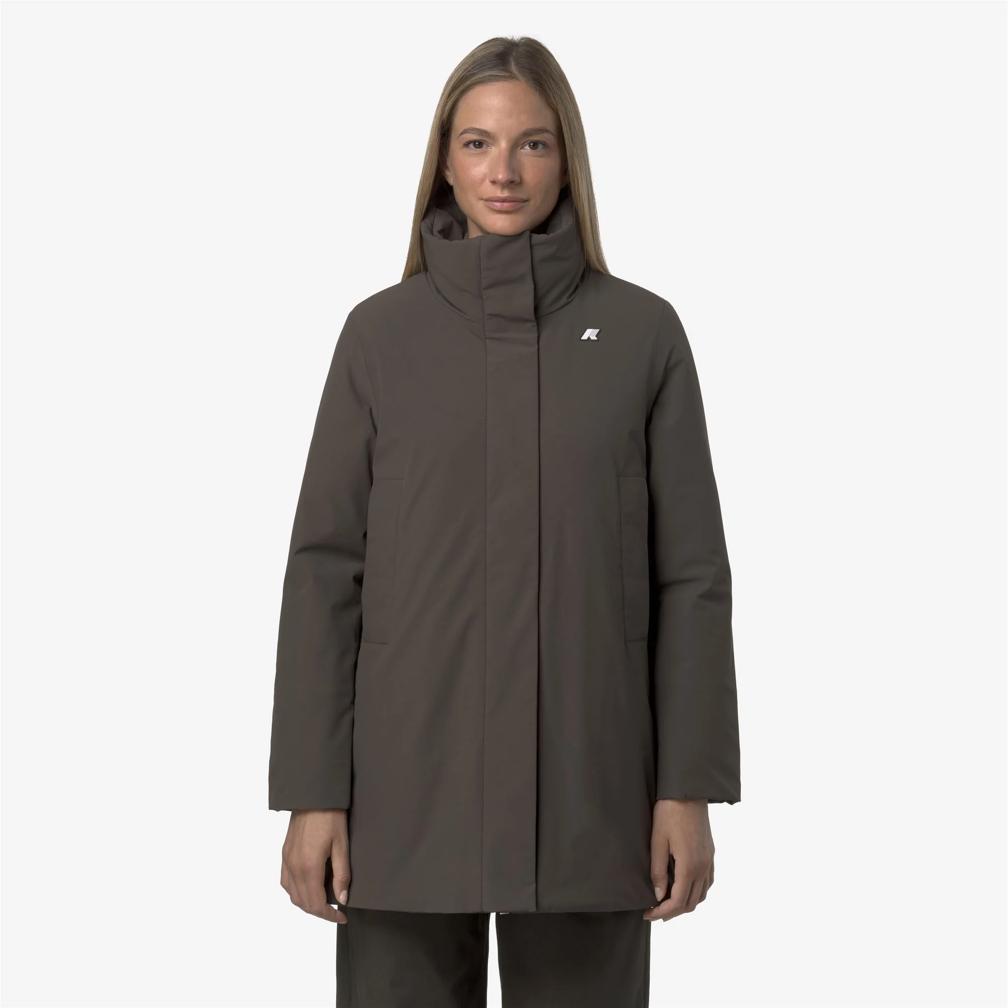 MARLA ST WARM - Jackets - Mid - Woman - BLACK OLIVE - Image 3