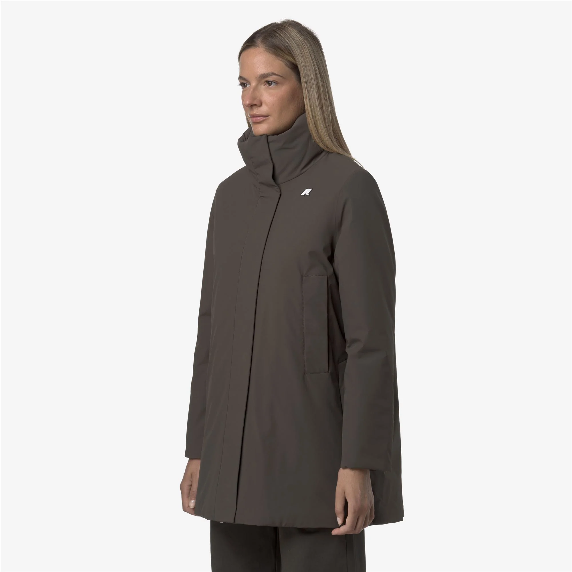 MARLA ST WARM - Jackets - Mid - Woman - BLACK OLIVE - Image 4