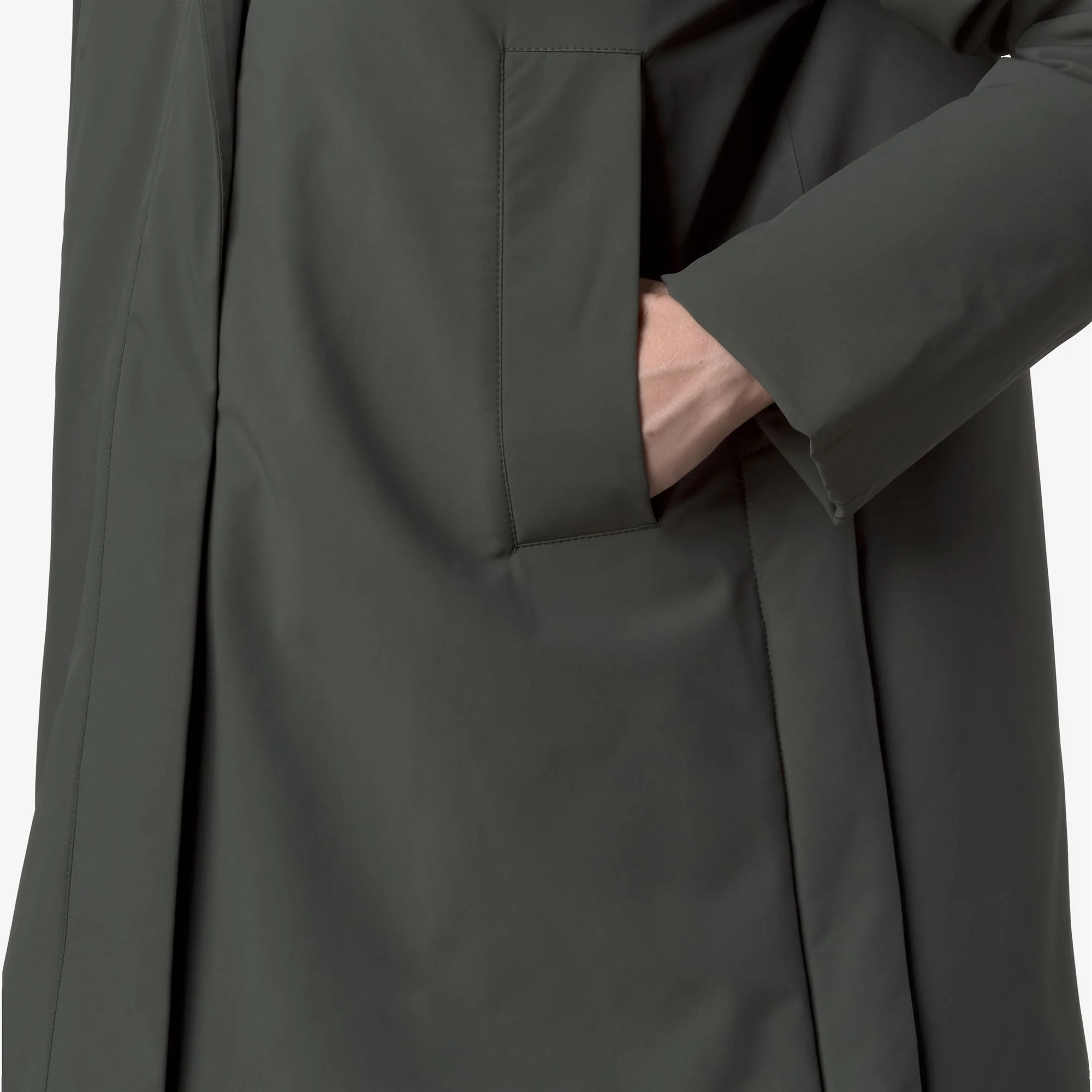 MARLA ST WARM - Jackets - Mid - Woman - GREEN BLACKISH - Image 2
