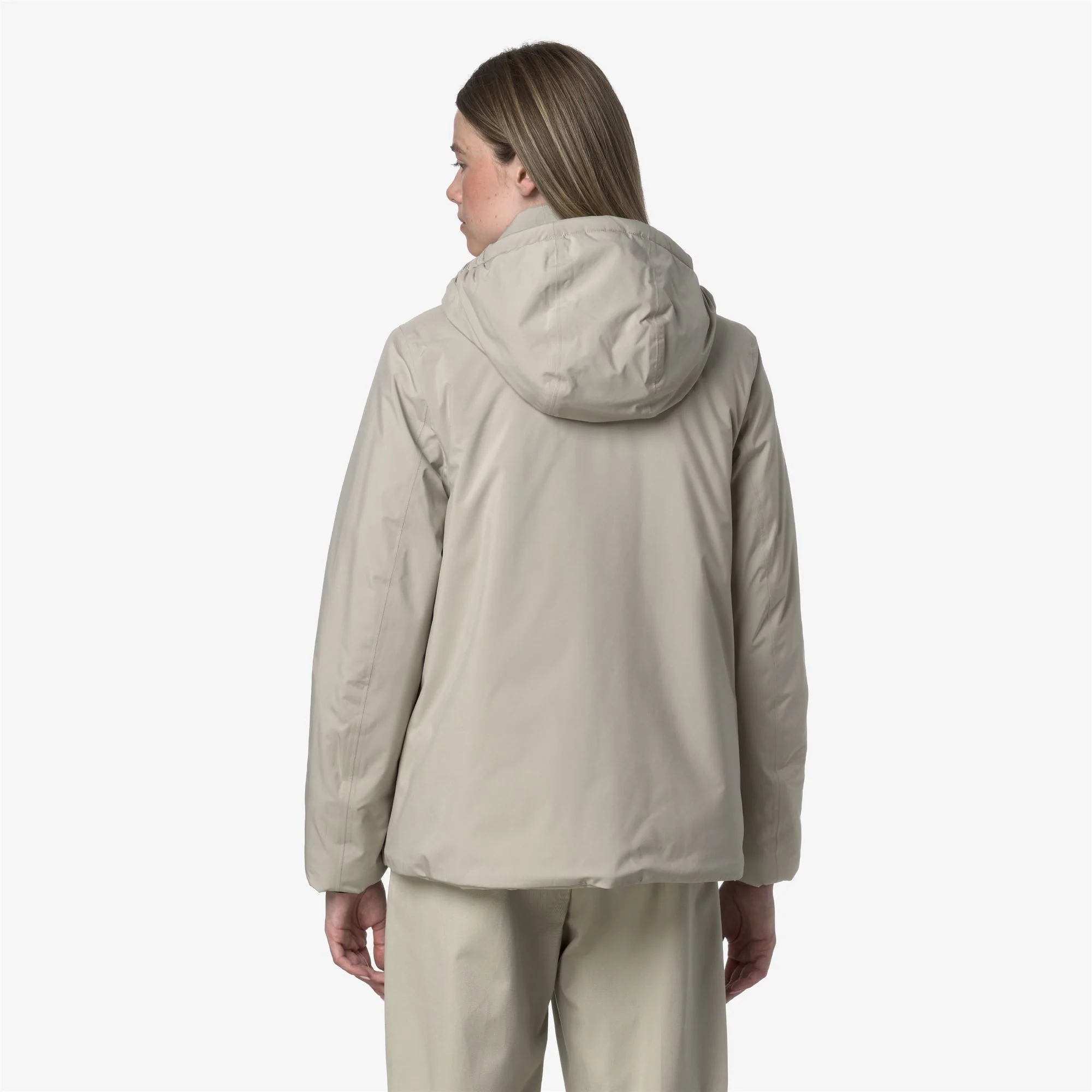 MARLETTE SOFT TOUCH MARMOTTA - Jackets - Short - Woman - BEIGE CASHMERE-GREY GOAT - Image 6