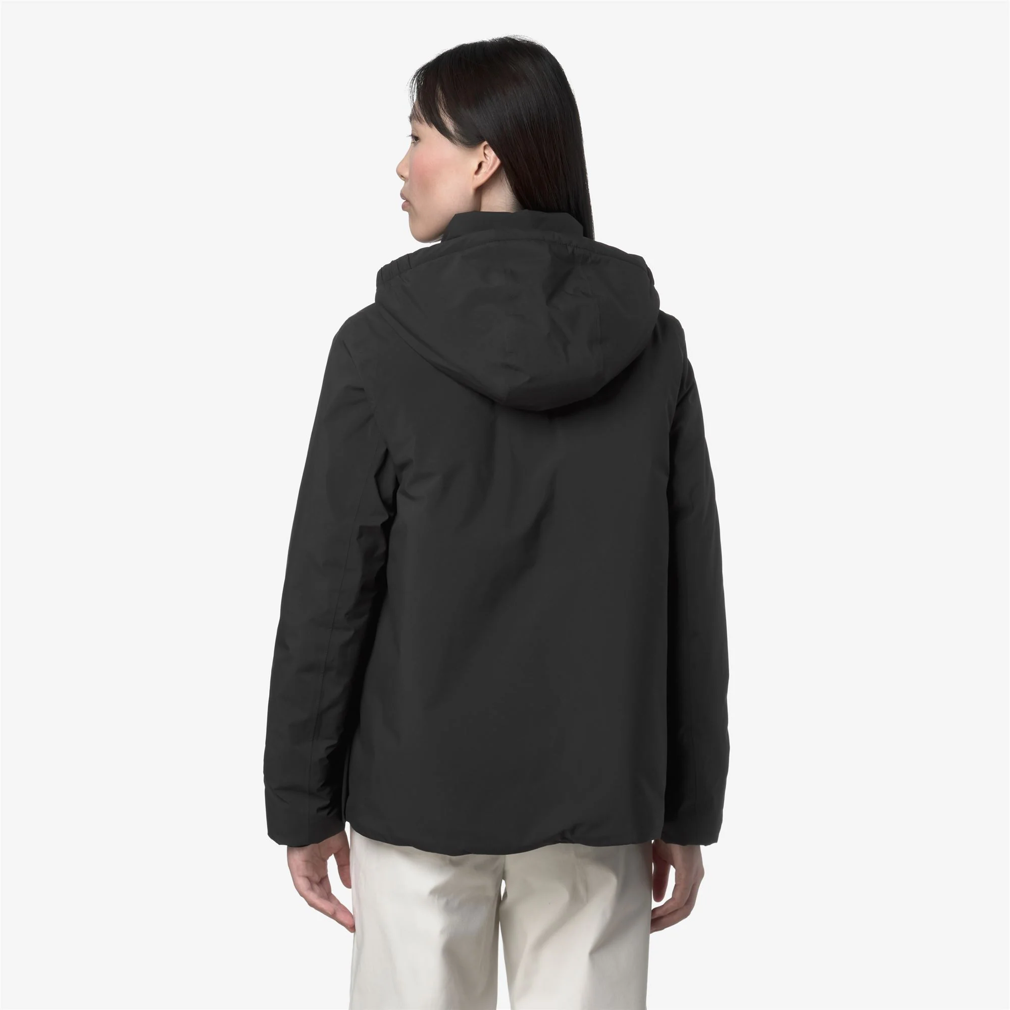 MARLETTE SOFT TOUCH MARMOTTA - Jackets - Short - Woman - BLACK PURE-BLUE AIRFORCE - Image 6