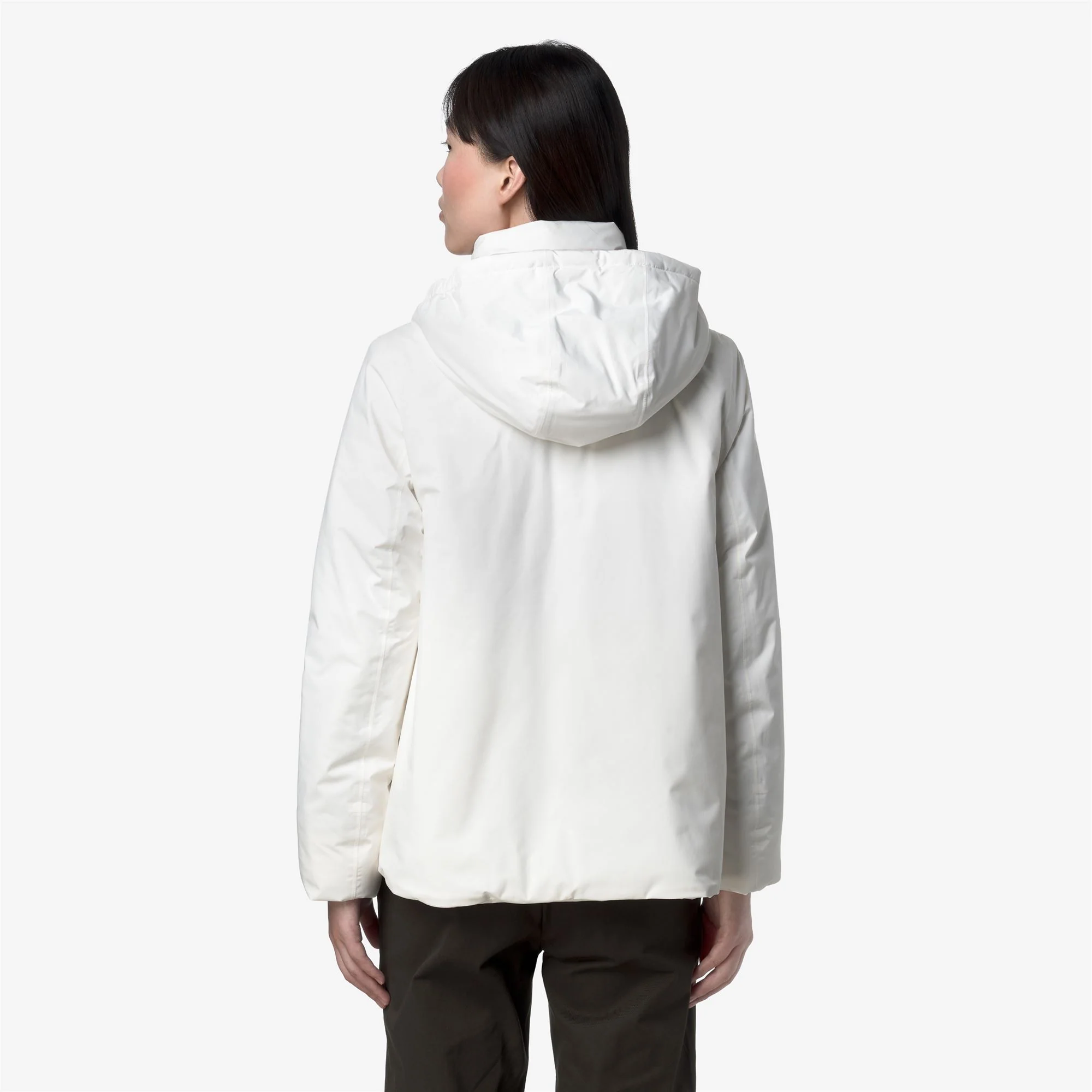 MARLETTE SOFT TOUCH MARMOTTA - Jackets - Short - Woman - WHITE GARDENIA-GREY GOAT - Image 6