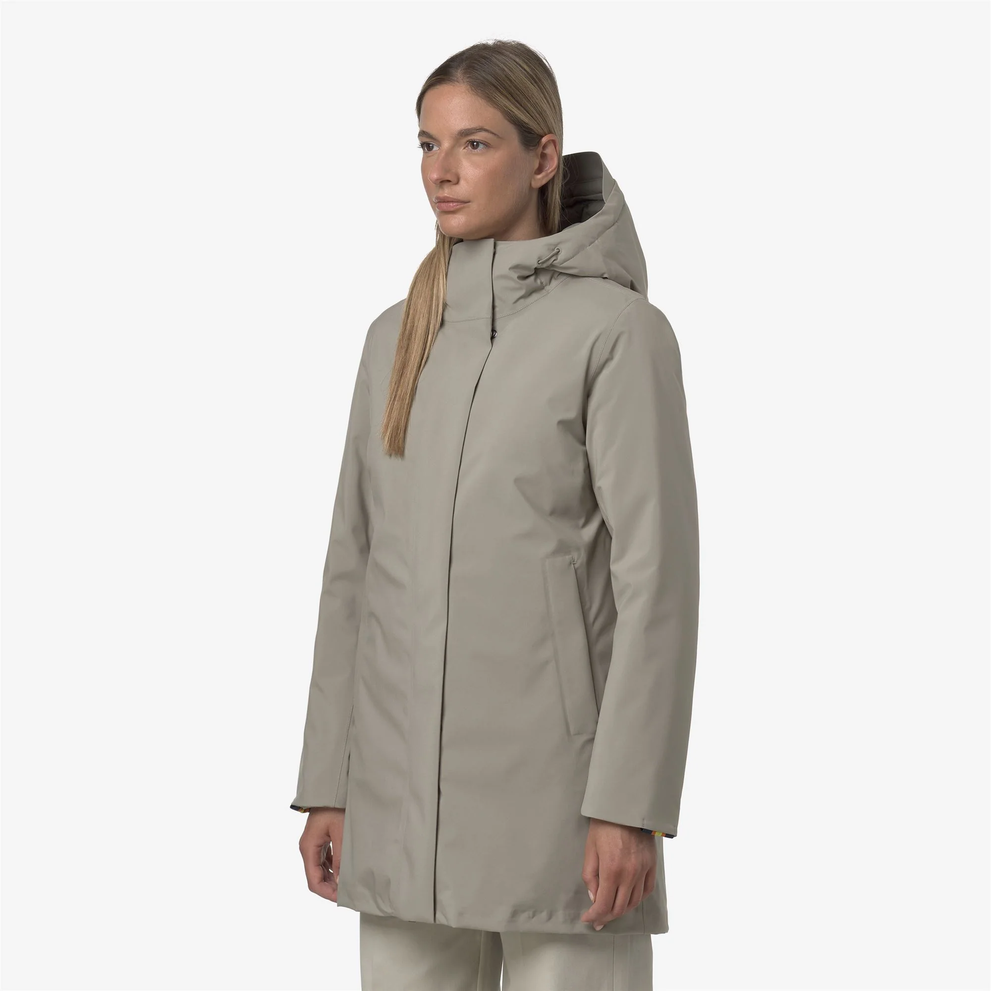 MATHIEL BONDED PADDED - Jackets - 3/4 LENGTH - Woman - GREEN OAK-GREEN OAK - Image 4