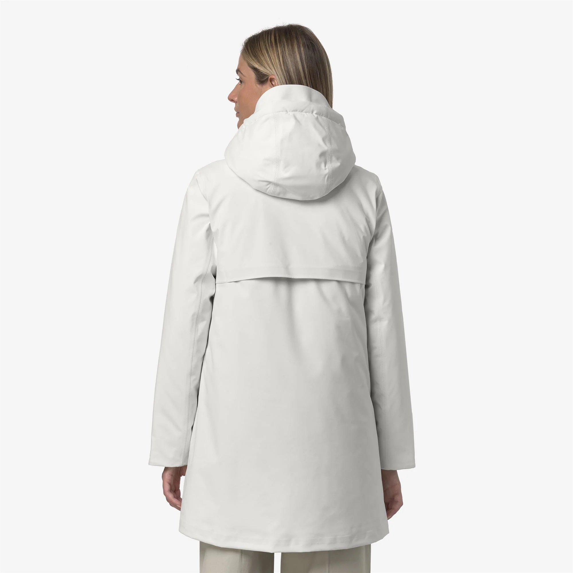 MATHIEL BONDED PADDED - Jackets - 3/4 LENGTH - Woman - WHITE GARDENIA COMBO - Image 6