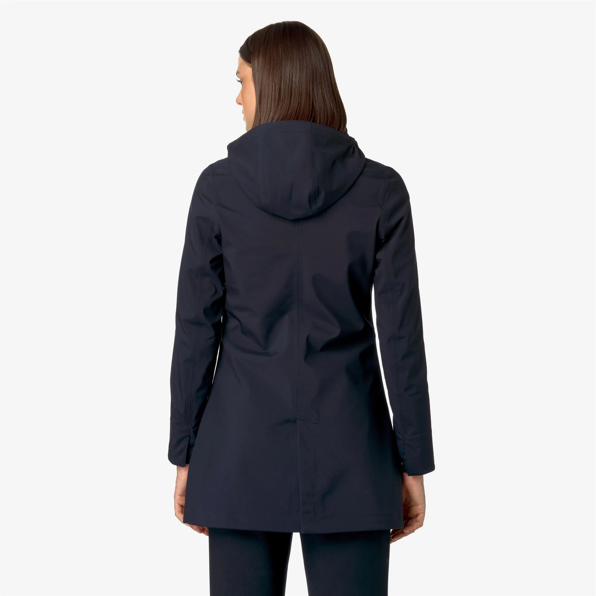 MATHY BONDED - Jackets - 3/4 LENGTH - Woman - BLUE DEPTH-BLUE DEPTH - Image 5