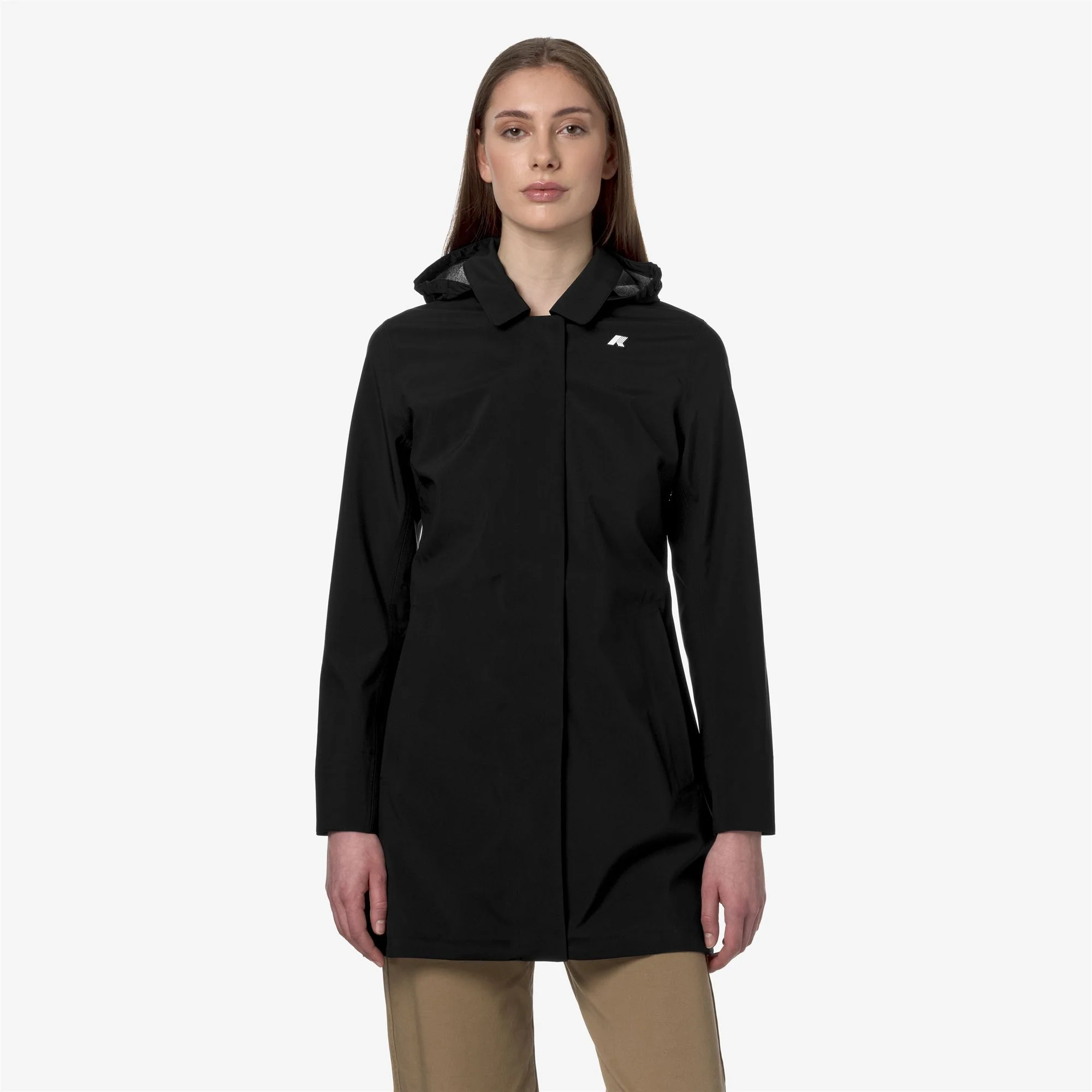MATHY BONDED JERSEY - Jackets - Mid - Woman - BLACK PURE - Image 3