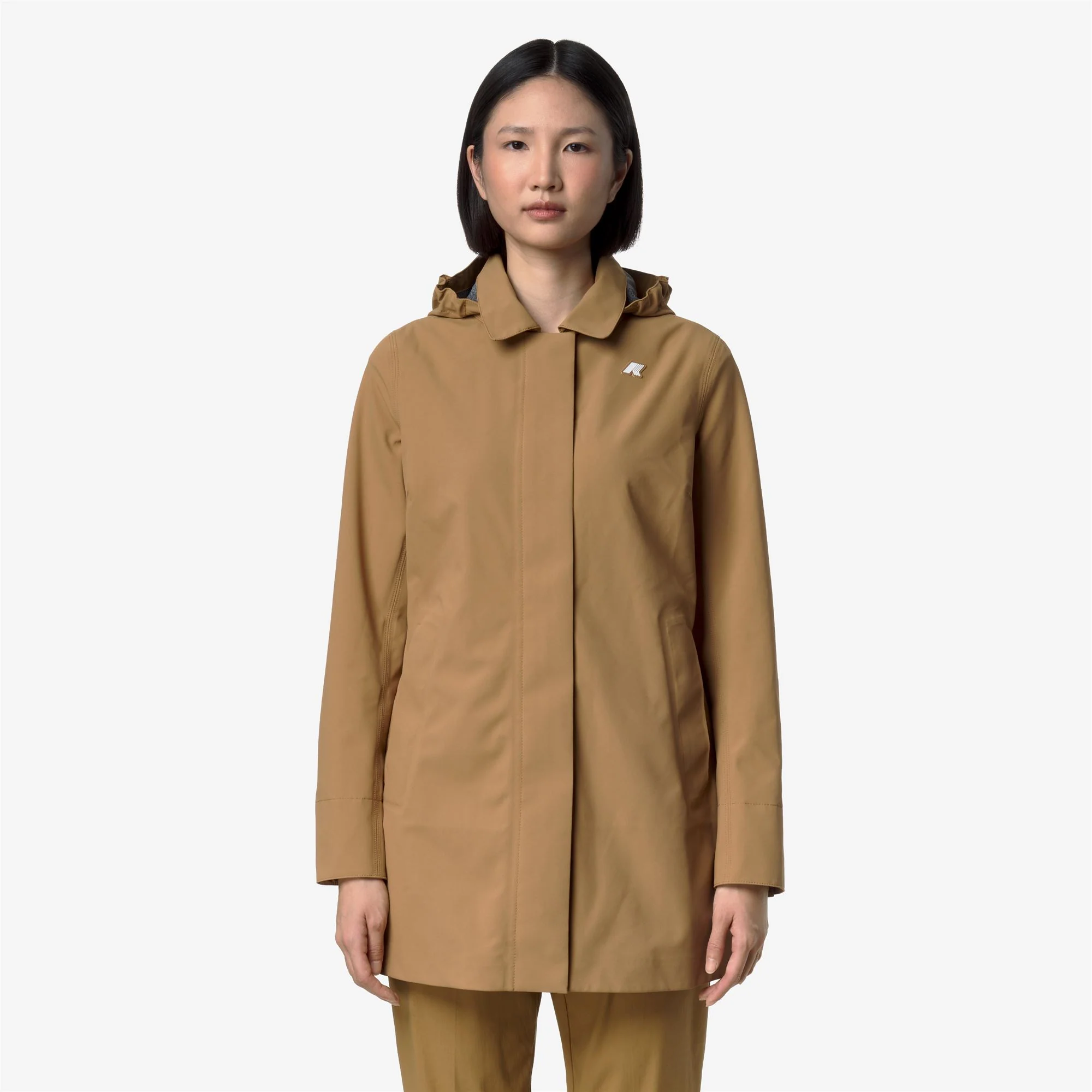 MATHY BONDED JERSEY - Jackets - Mid - Woman - BROWN BISTRE - Image 4