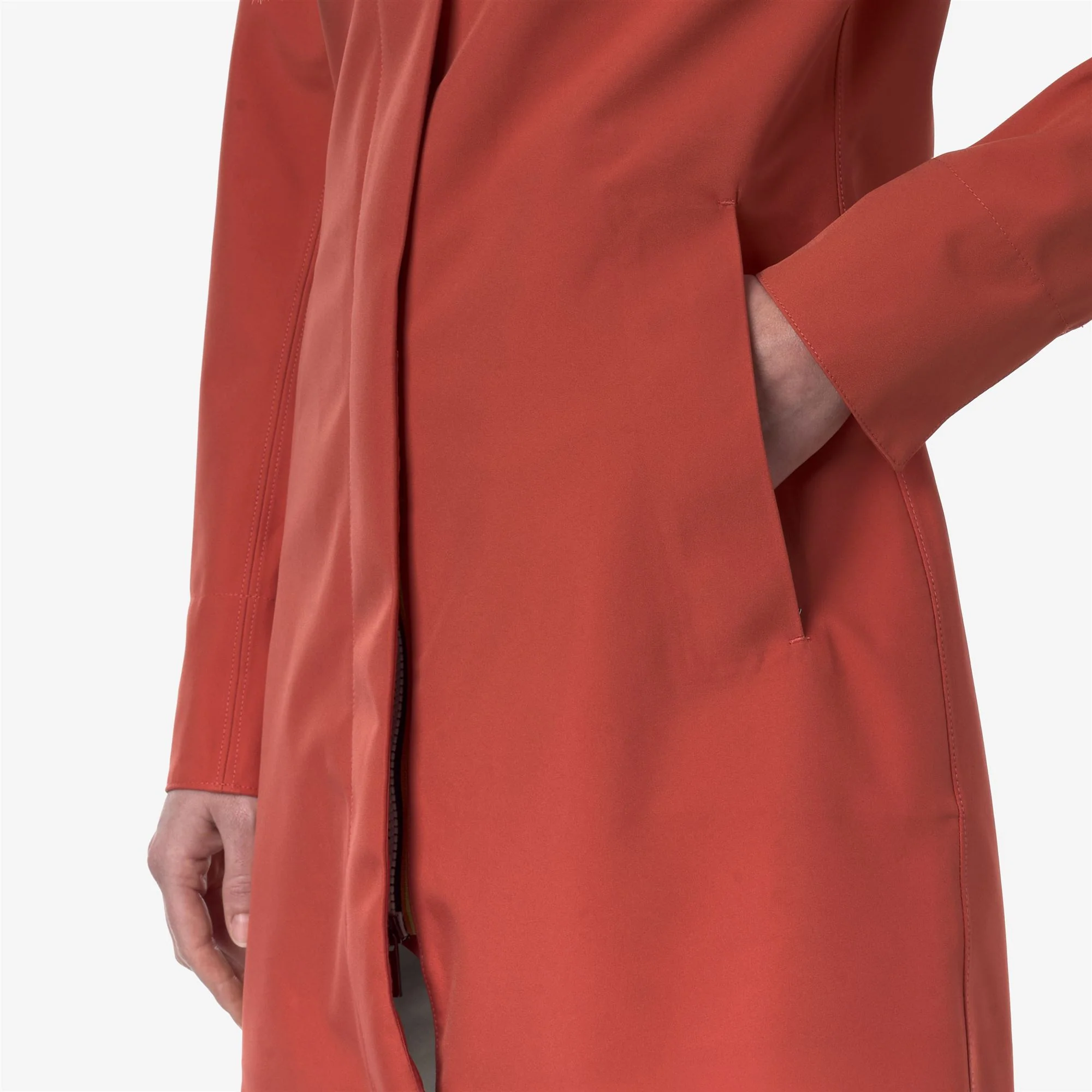 MATHY BONDED JERSEY - Jackets - Mid - Woman - RED JASPER - Image 2