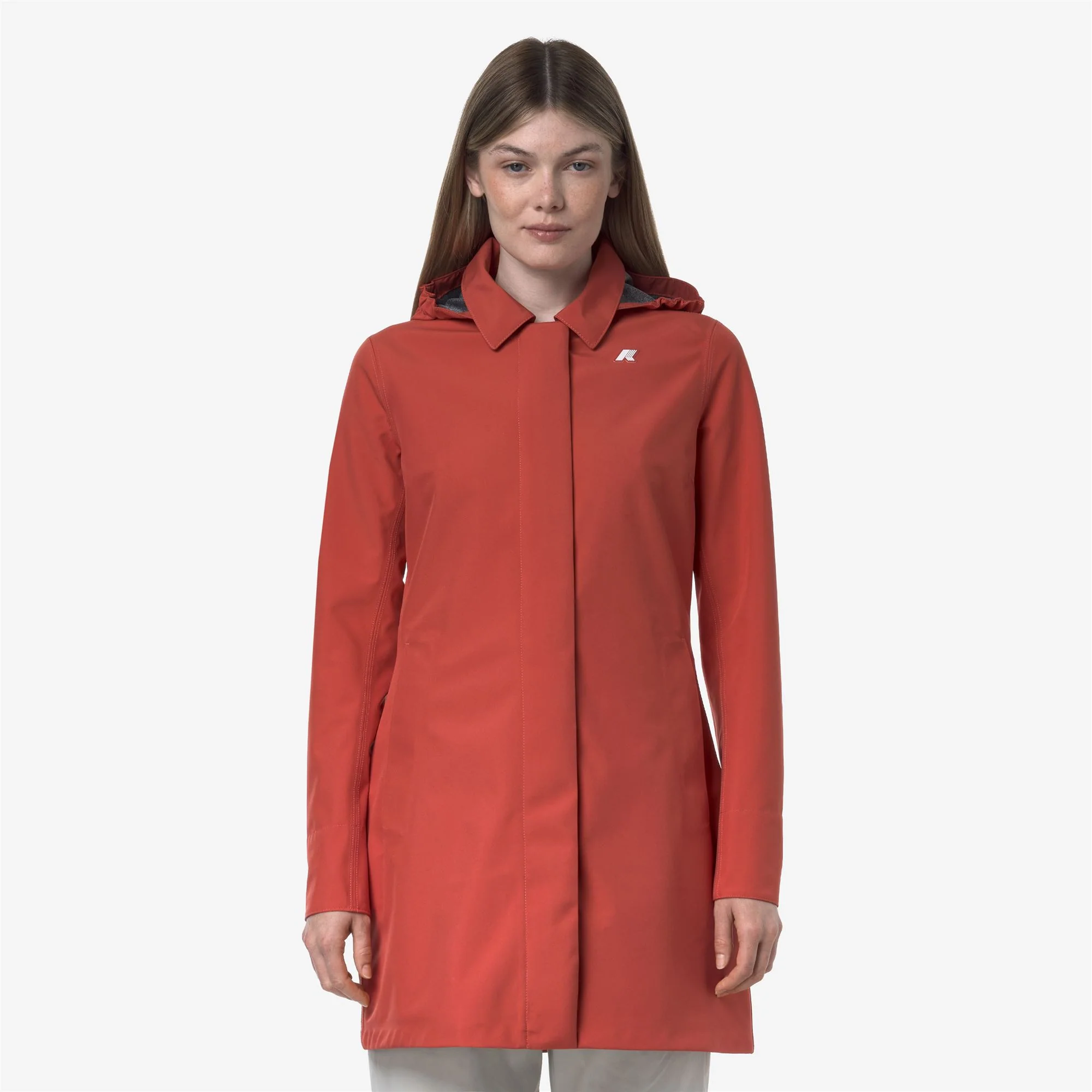 MATHY BONDED JERSEY - Jackets - Mid - Woman - RED JASPER - Image 3