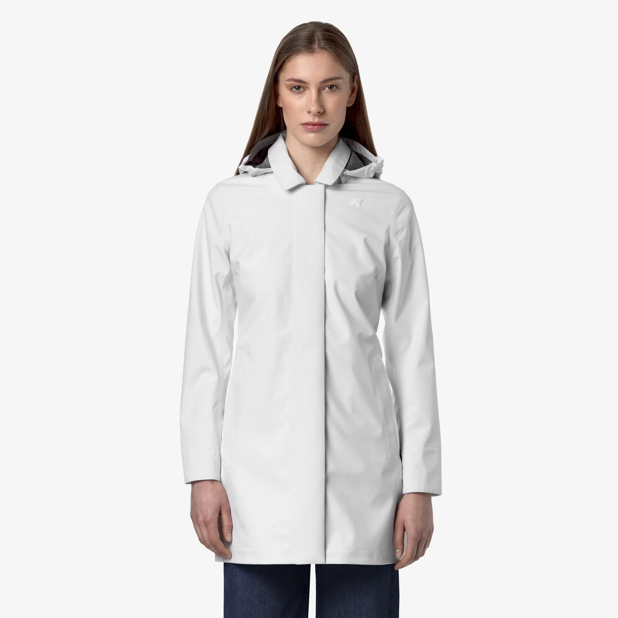 MATHY BONDED JERSEY - Jackets - Mid - Woman - WHITE - Image 3