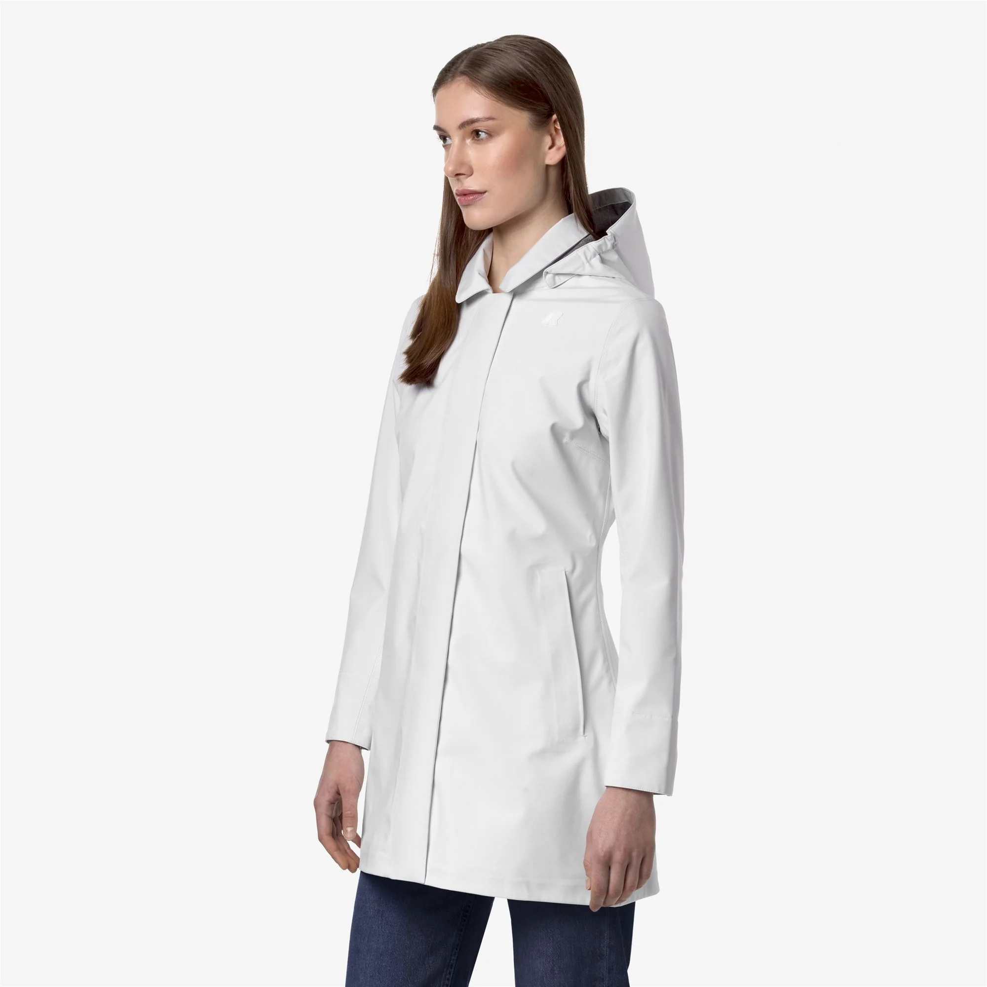 MATHY BONDED JERSEY - Jackets - Mid - Woman - WHITE - Image 4