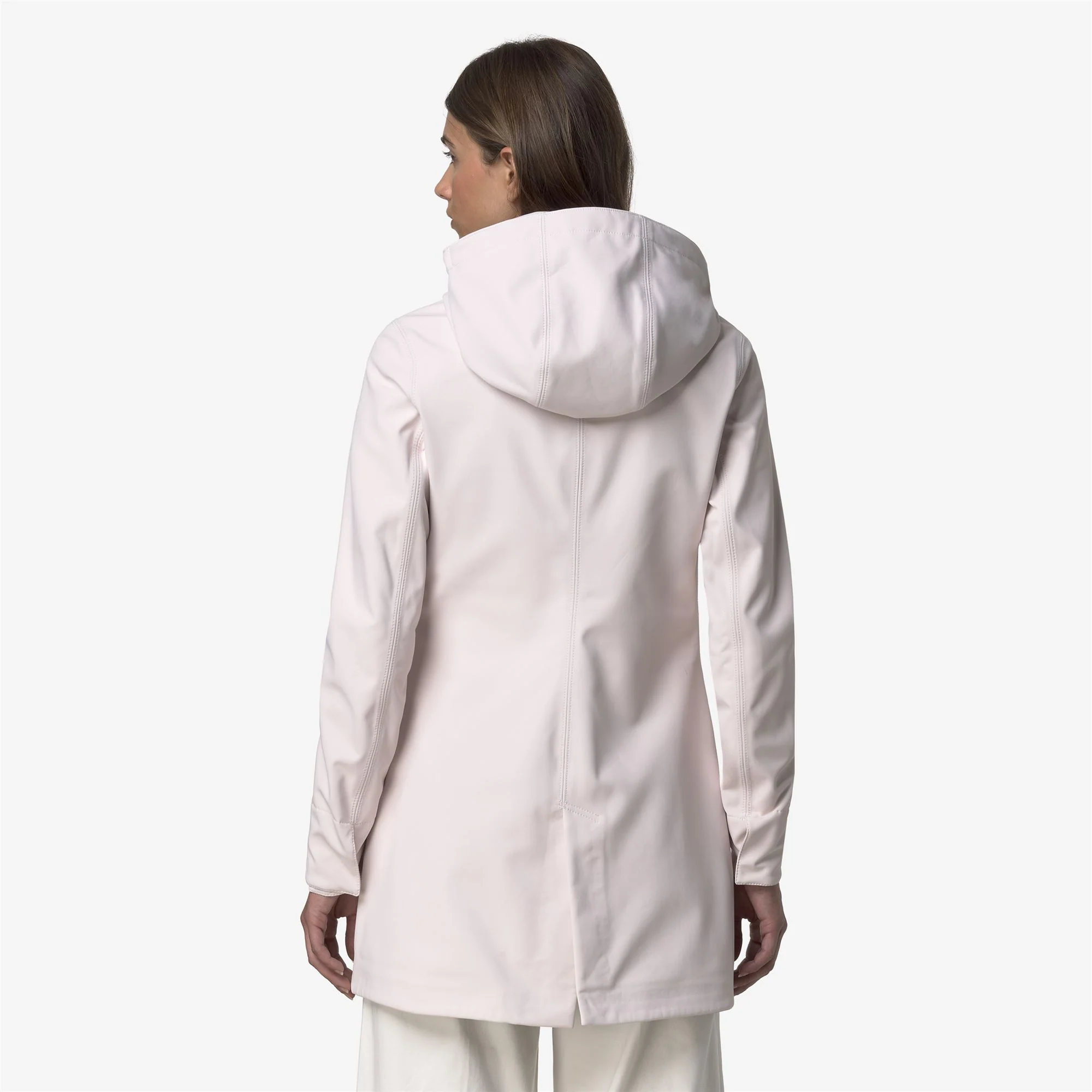 MATHY BONDED - Jackets - 3/4 LENGTH - Woman - ROSE HUSHED-BLUE DEPTH - Image 6