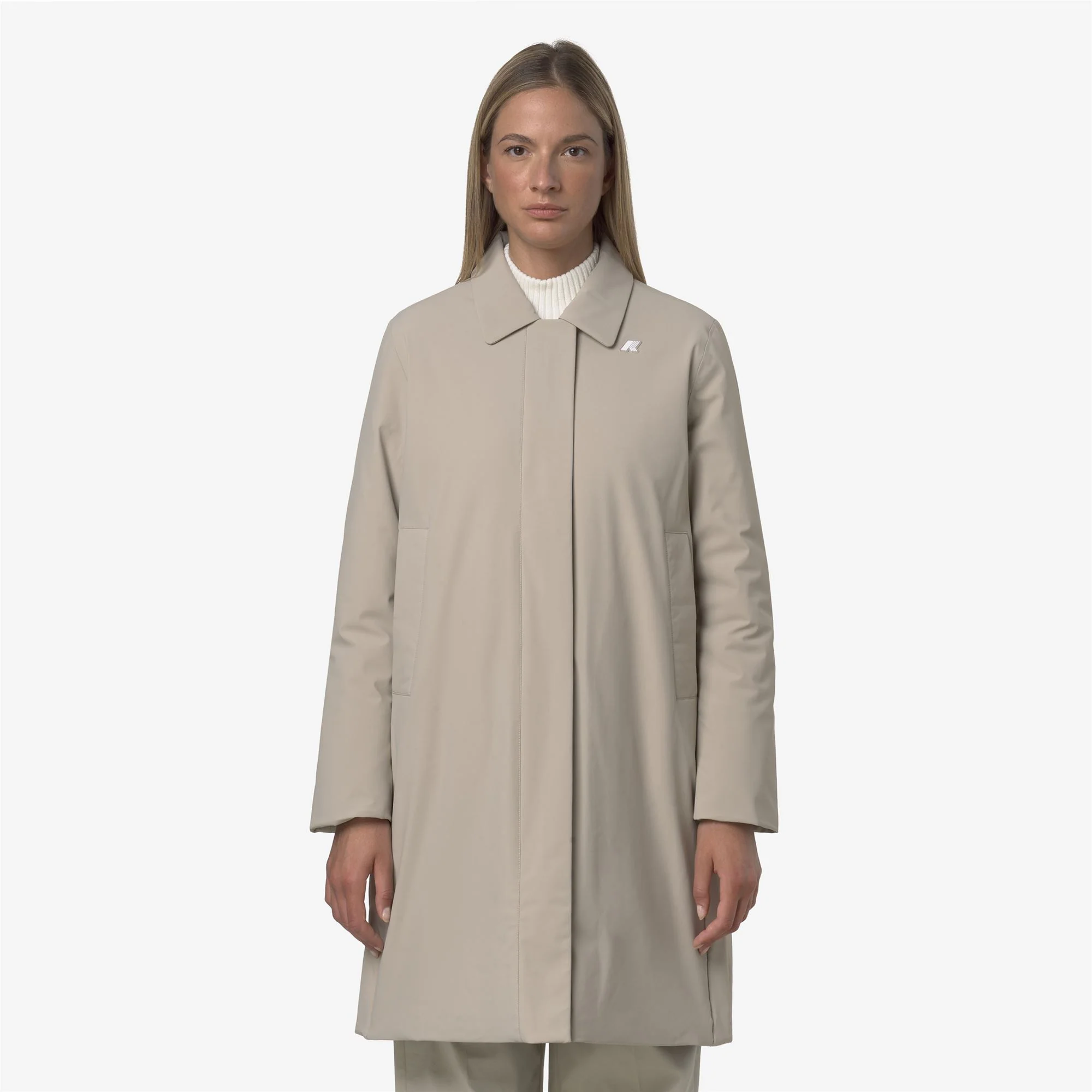 MORESE ST WARM - Jackets - Long - Woman - BEIGE CASHMERE - Image 3