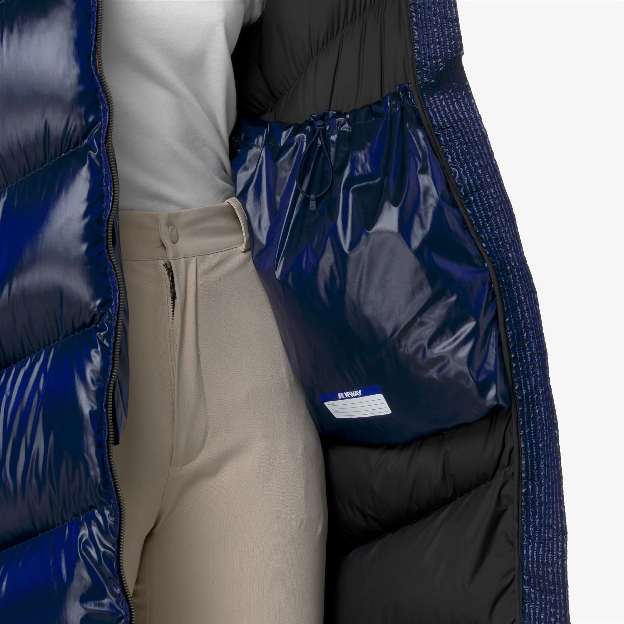 NEIVEL CRYSTAL CHINTZ THERMO HEAVY - Jackets - Long - Woman - BLUE DEPTH CHINTZ - Image 2