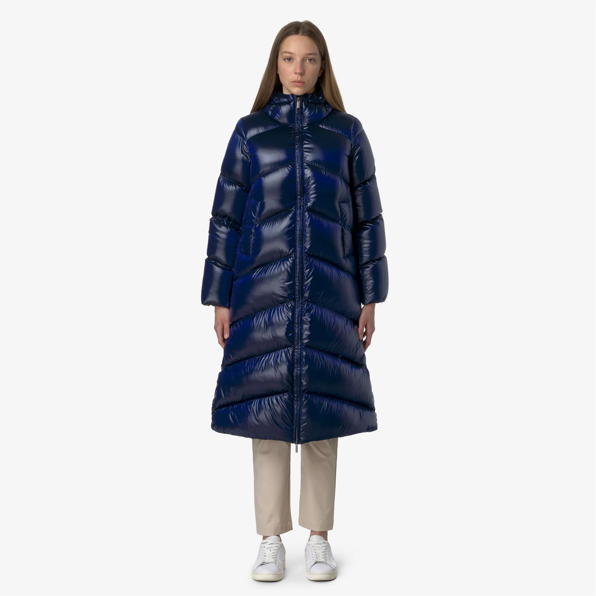NEIVEL CRYSTAL CHINTZ THERMO HEAVY - Jackets - Long - Woman - BLUE DEPTH CHINTZ - Image 3