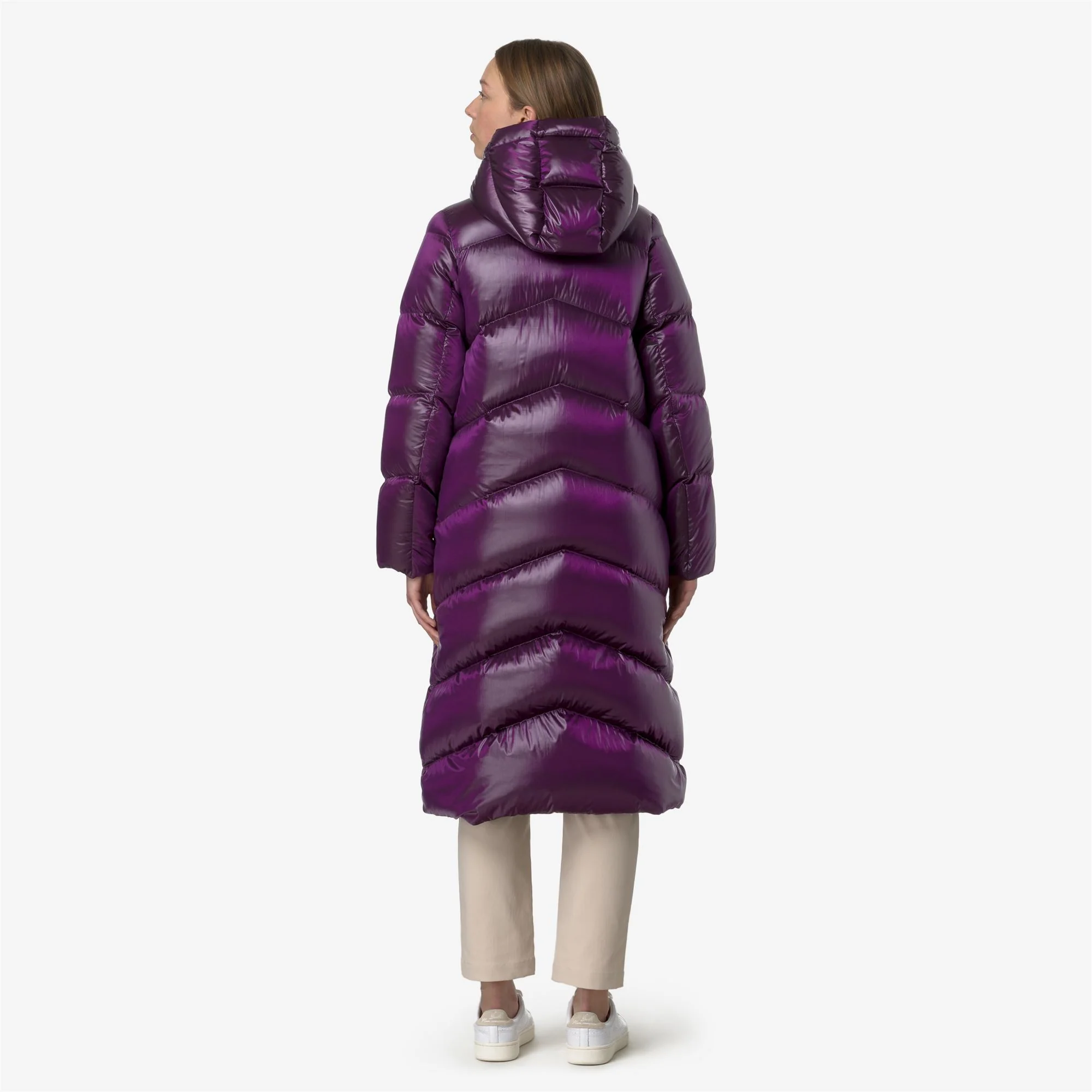 NEIVEL CRYSTAL CHINTZ THERMO HEAVY - Jackets - Long - Woman - VIOLET DK PURPLE CHINTZ - Image 5