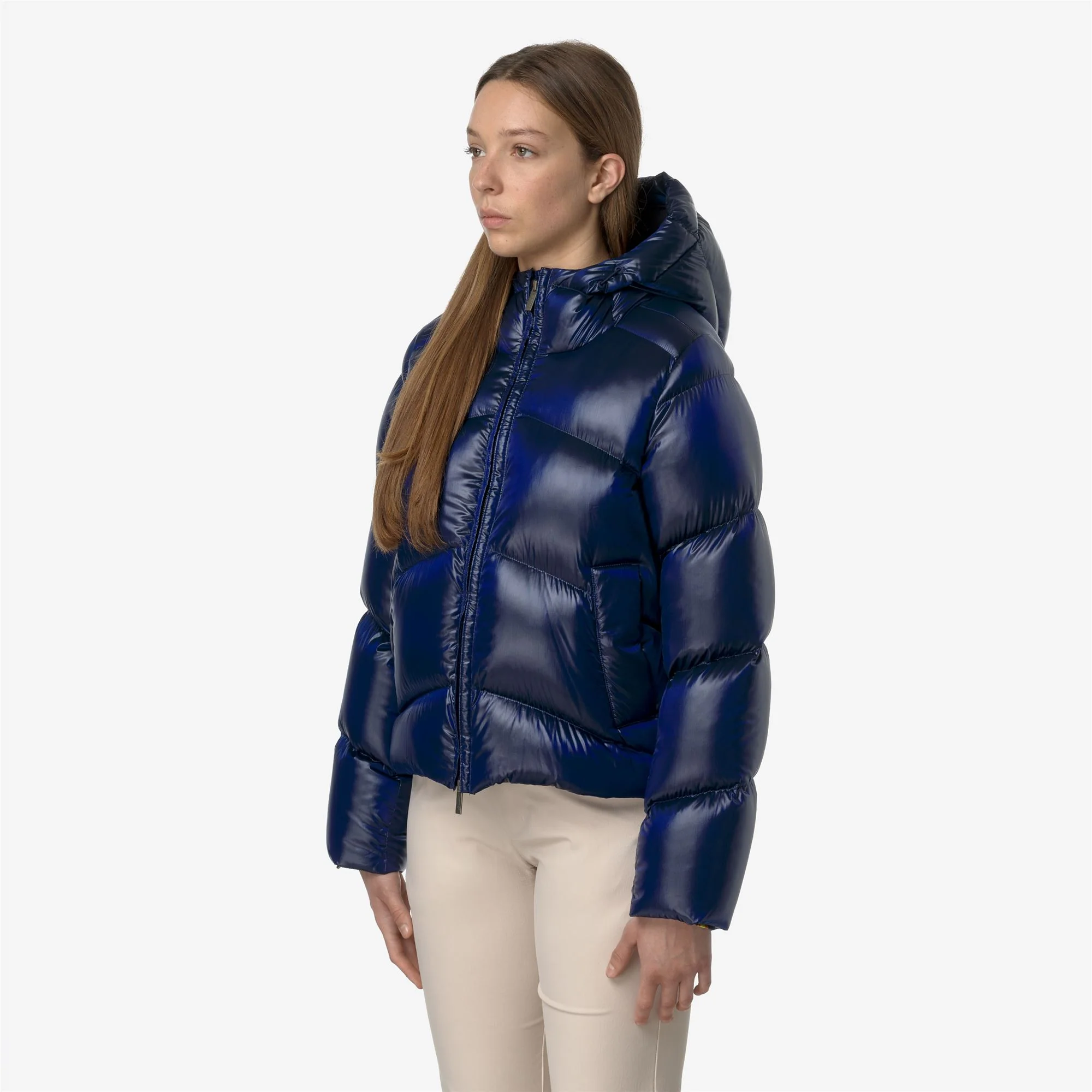 NINEV CRYSTAL CHINTZ THERMO HEAVY - Jackets - Short - Woman - BLUE DEPTH CHINTZ - Image 4