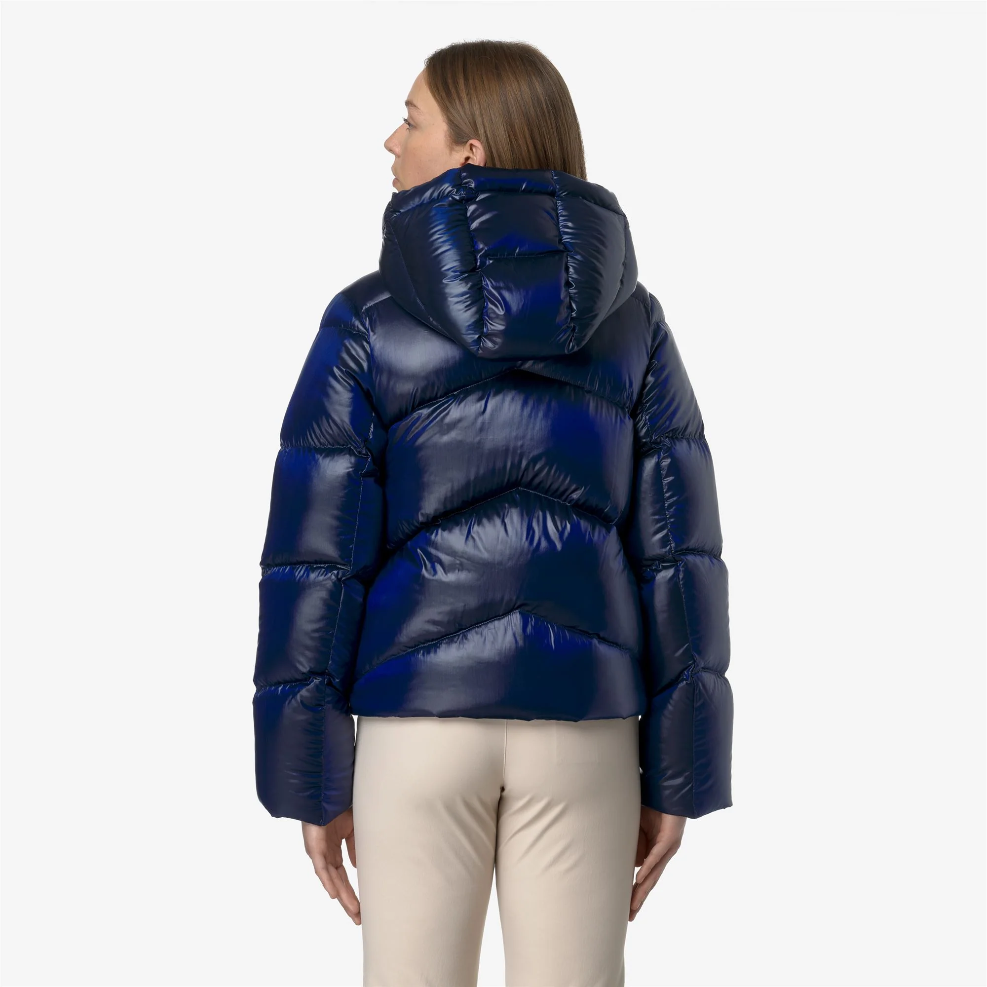 NINEV CRYSTAL CHINTZ THERMO HEAVY - Jackets - Short - Woman - BLUE DEPTH CHINTZ - Image 5