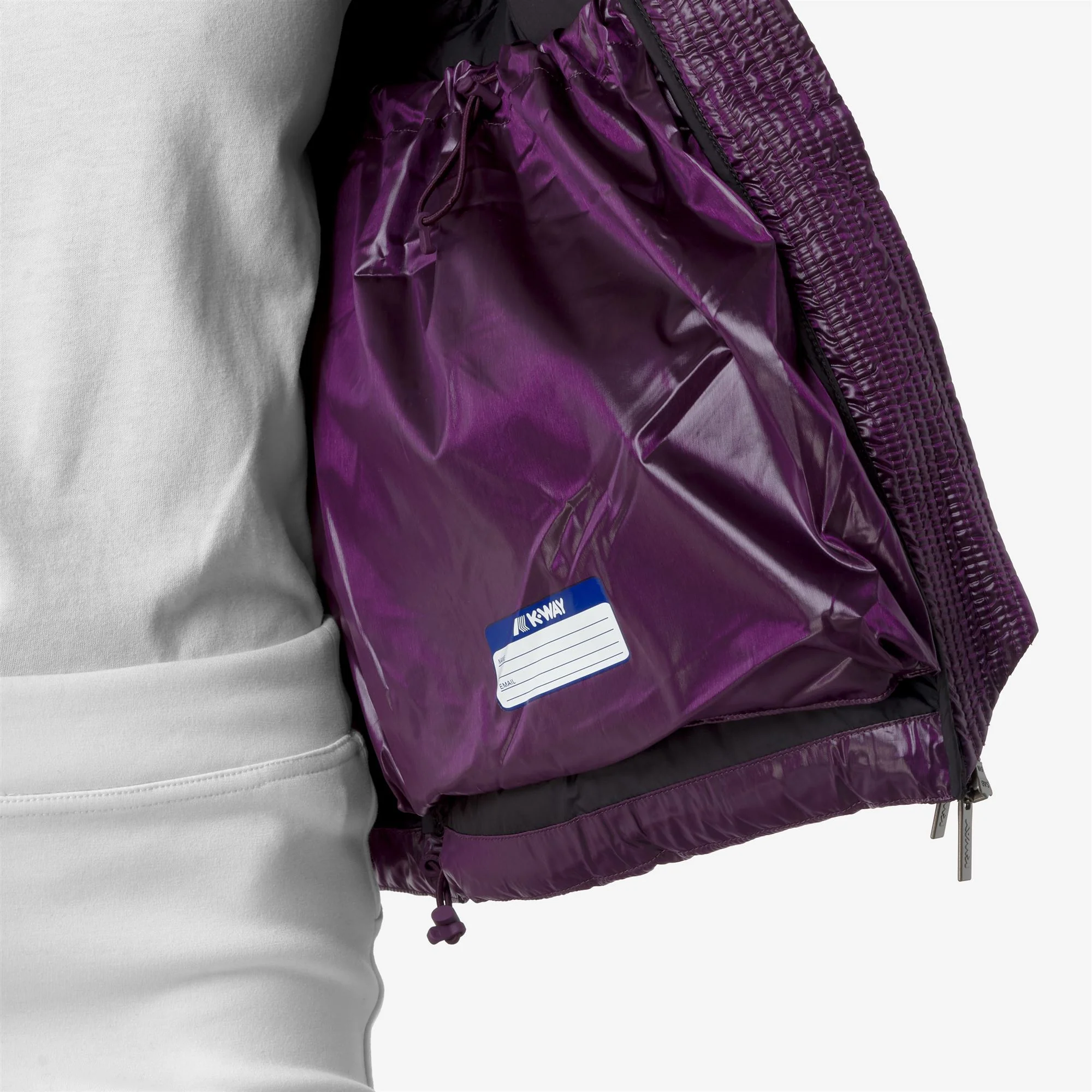 NINEV CRYSTAL CHINTZ THERMO HEAVY - Jackets - Short - Woman - VIOLET DK PURPLE CHINTZ - Image 2