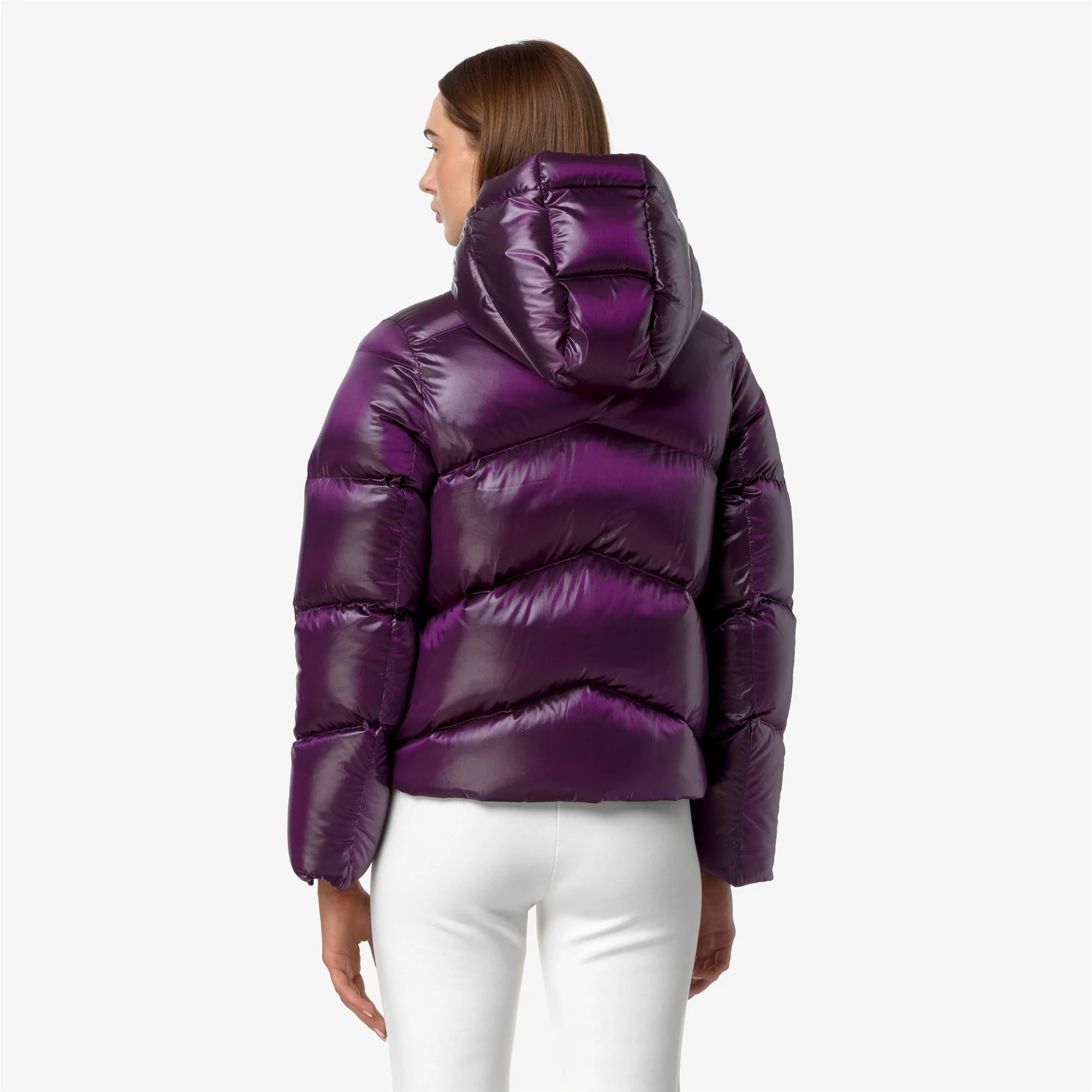 NINEV CRYSTAL CHINTZ THERMO HEAVY - Jackets - Short - Woman - VIOLET DK PURPLE CHINTZ - Image 5