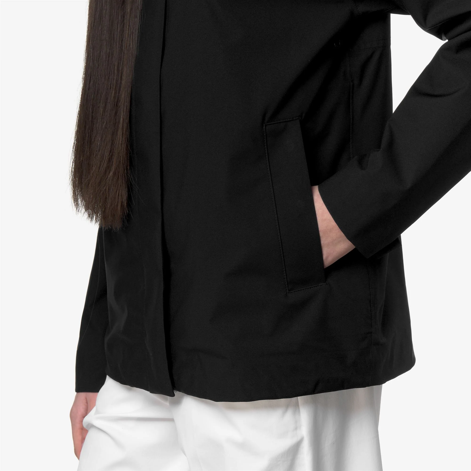 ROSE STRETCH 2L - Jackets - Short - Woman - BLACK PURE - Image 2