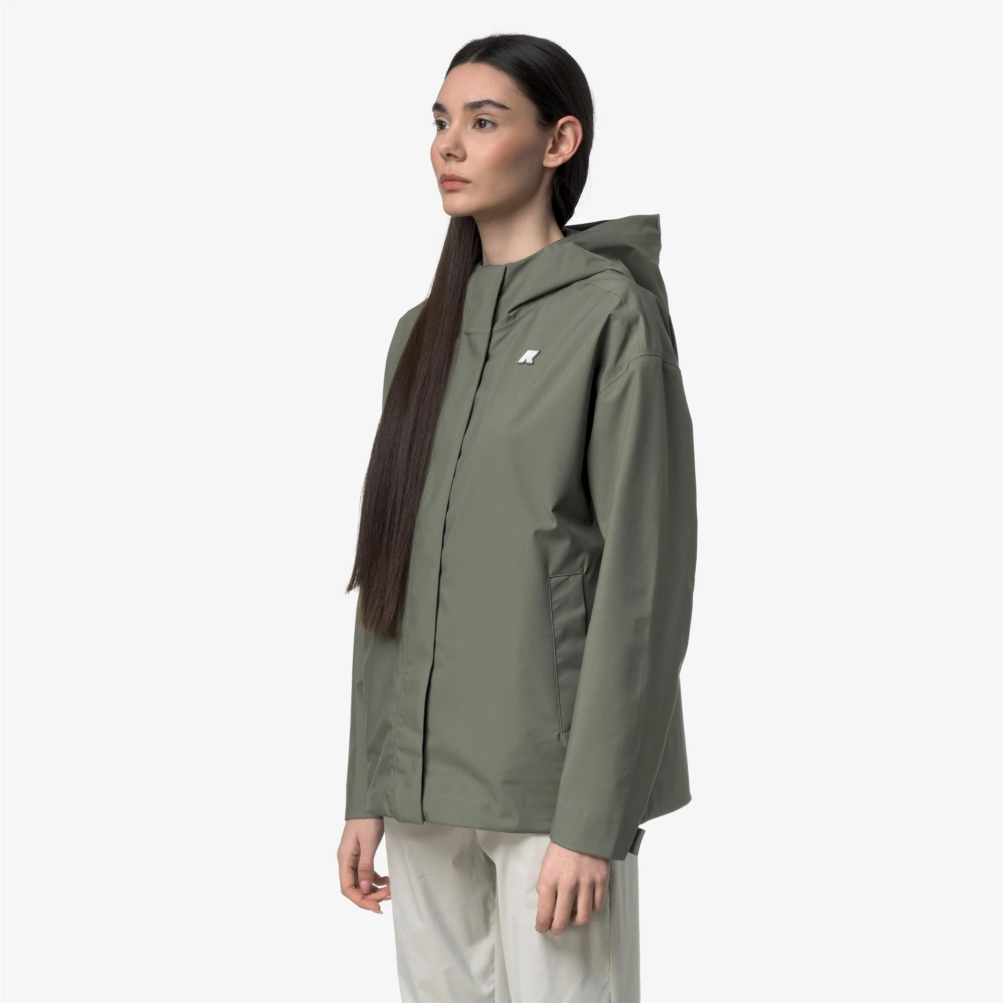 ROSE STRETCH 2L - Jackets - Short - Woman - GREEN LICHEN - Image 4